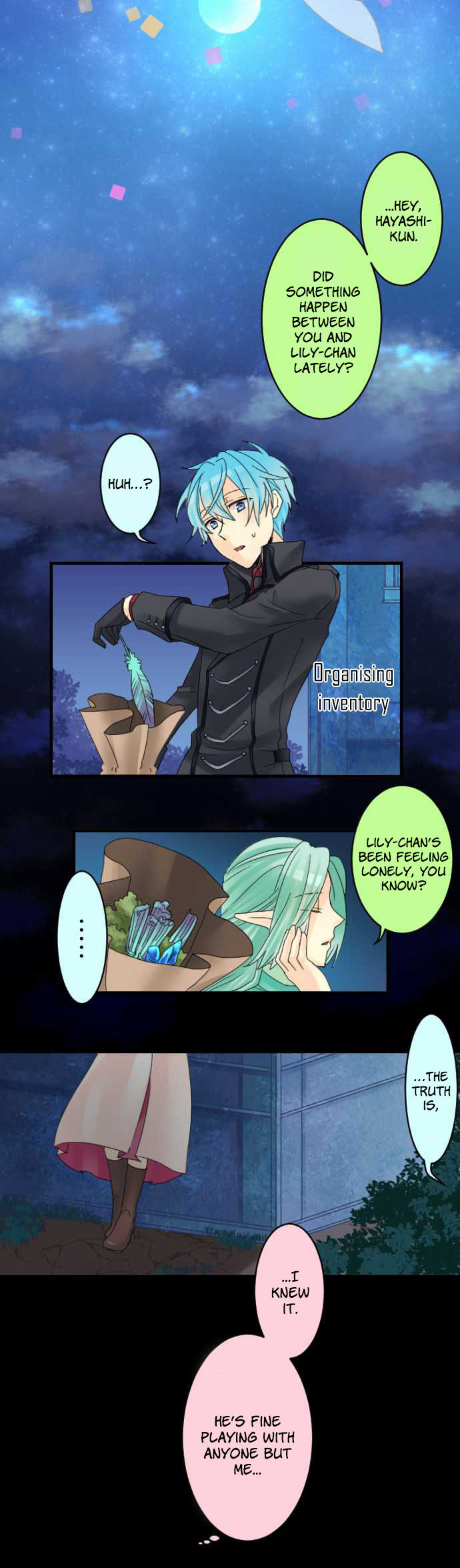 Netojuu no Susume Chapter 9 page 12 - Chapter 9 : The Heart of the Maiden in His Heart