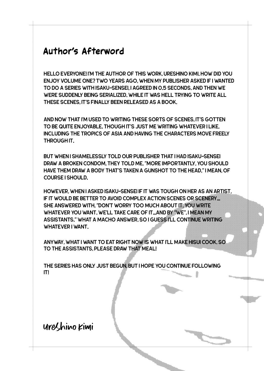 Nettai Deracine Houshokuten Chapter 5.5 page 1 - Chapter 5.5