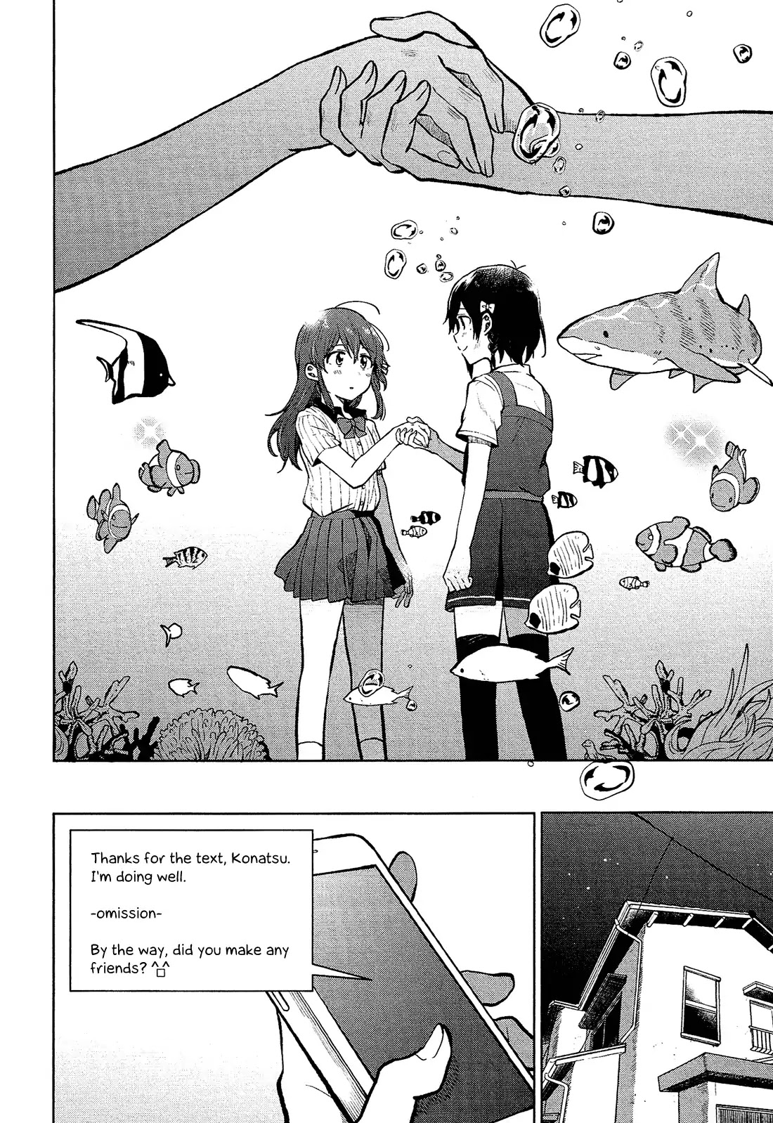 Nettaigyo wa Yuki ni Kogareru Chapter 1 page 35 - Chapter 1: Konatsu Amano Won't Get Sad.