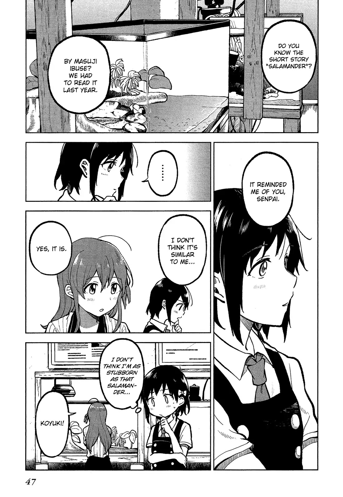 Nettaigyo wa Yuki ni Kogareru Chapter 1 page 48 - Chapter 1: Konatsu Amano Won't Get Sad.