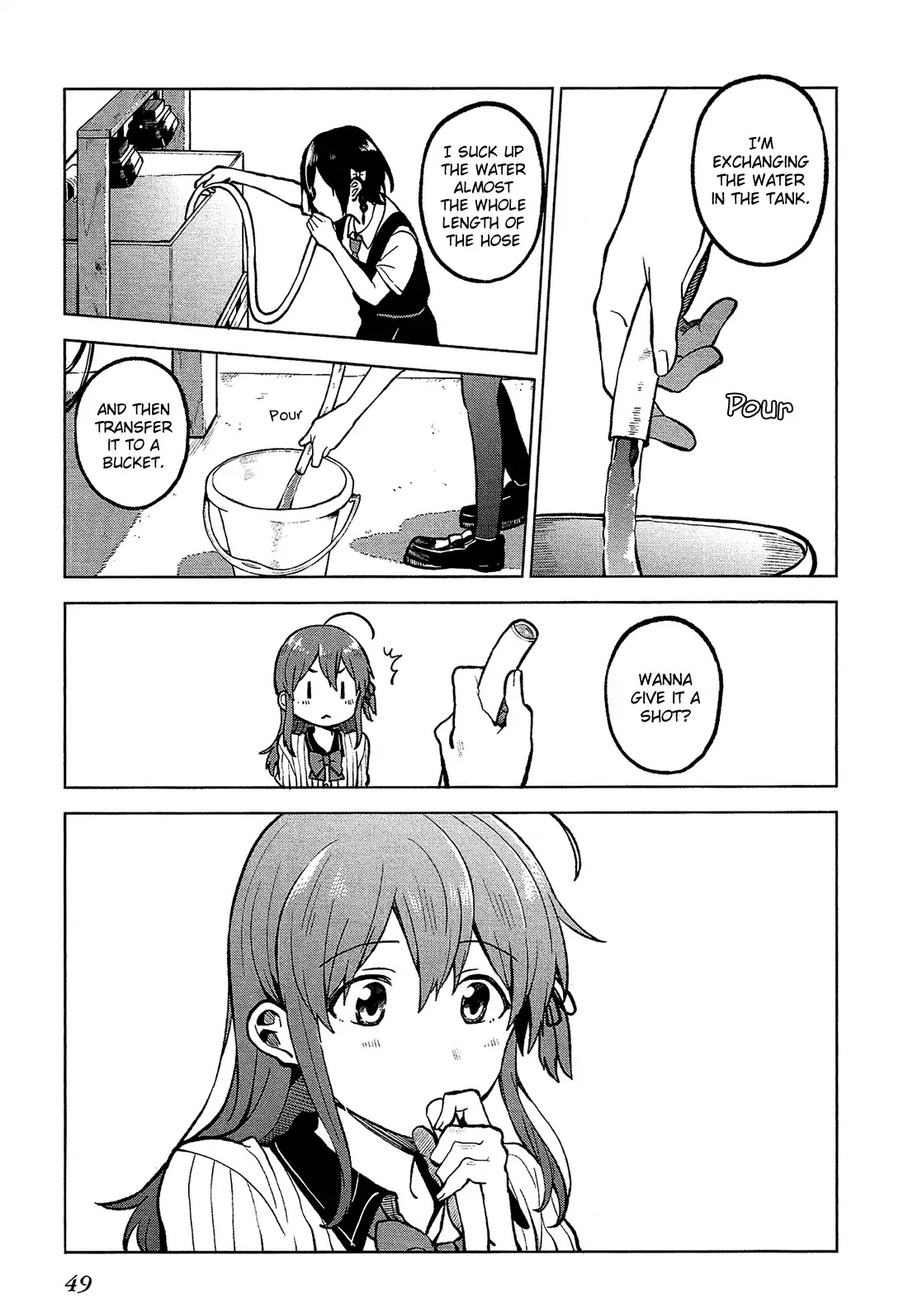Nettaigyo wa Yuki ni Kogareru Chapter 1 page 50 - Chapter 1: Konatsu Amano Won't Get Sad.