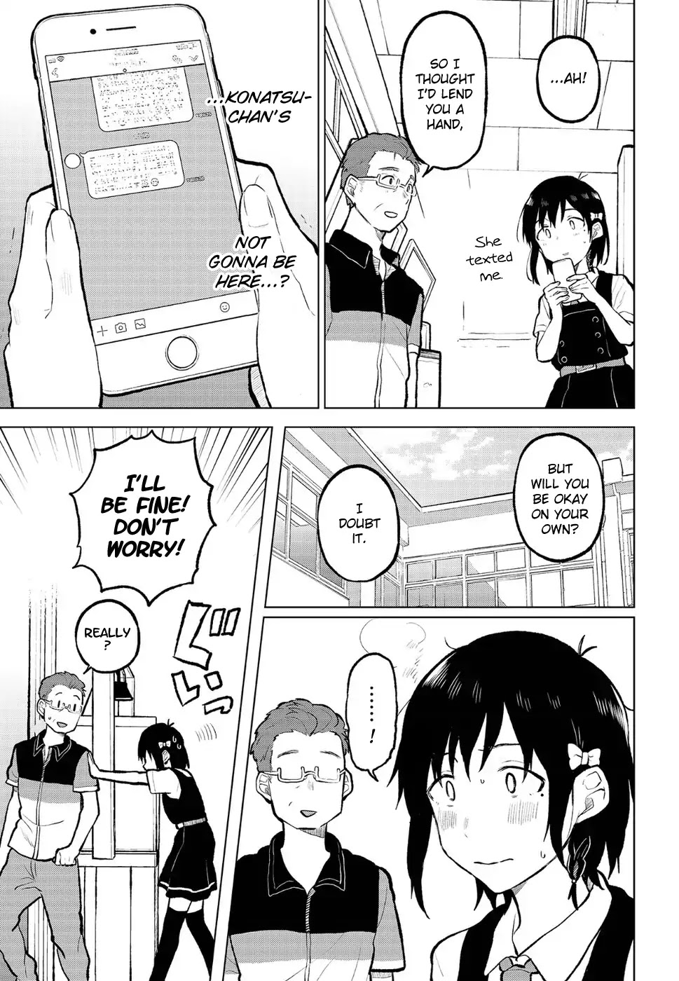 Nettaigyo wa Yuki ni Kogareru Chapter 10 page 11 - Chapter 10: Koyuki Honami Can't Concentrate.