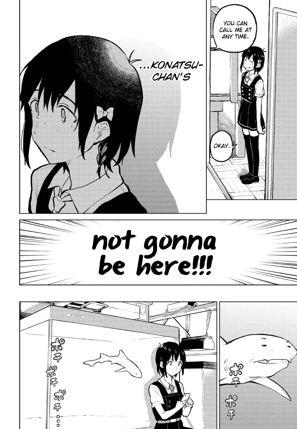 Nettaigyo wa Yuki ni Kogareru Chapter 10 page 12 - Chapter 10: Koyuki Honami Can't Concentrate.