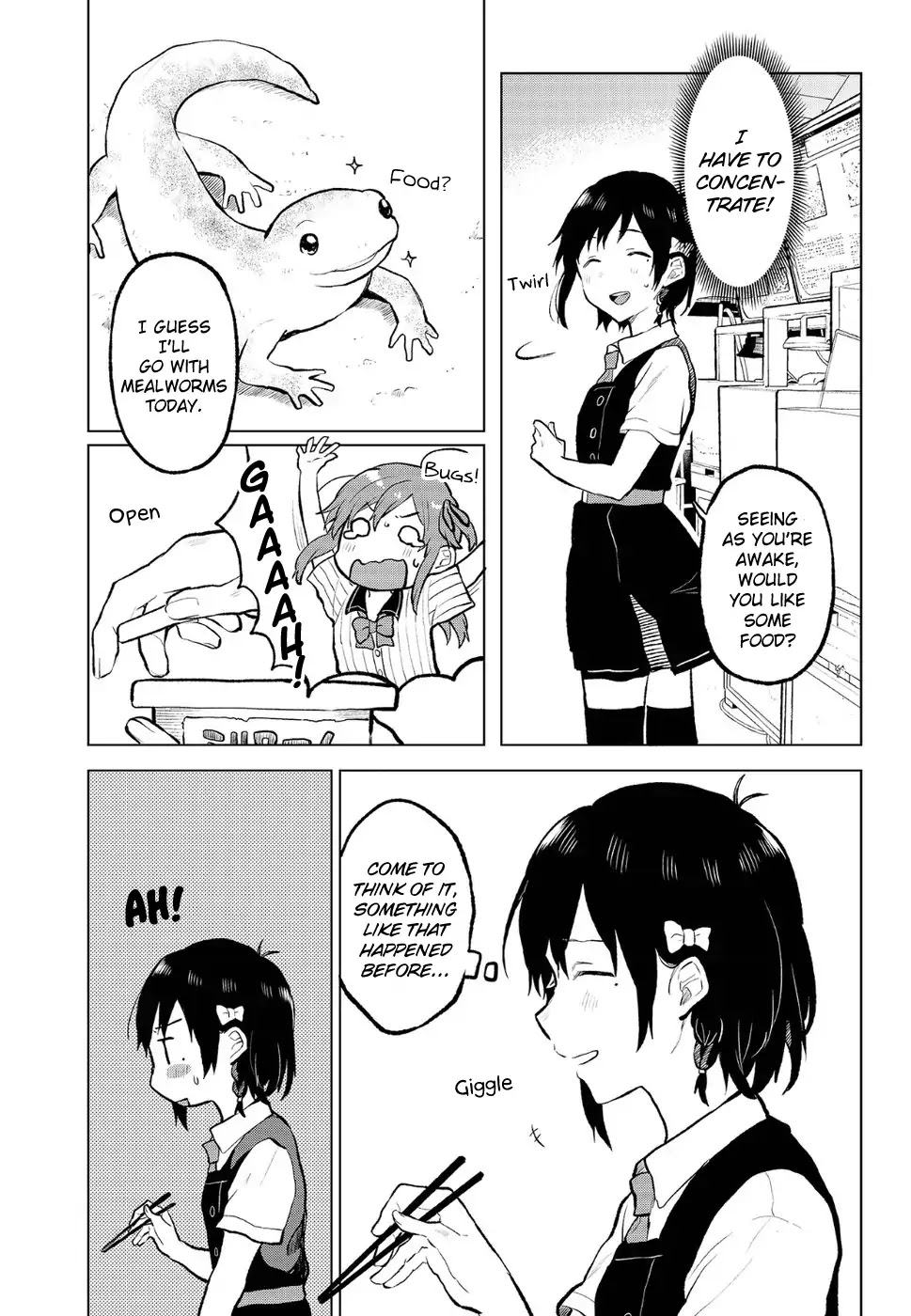 Nettaigyo wa Yuki ni Kogareru Chapter 10 page 17 - Chapter 10: Koyuki Honami Can't Concentrate.