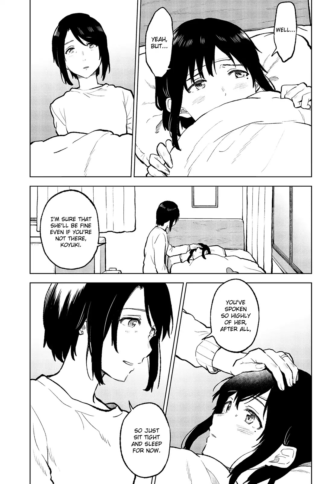 Nettaigyo wa Yuki ni Kogareru Chapter 13 page 10 - Chapter 13: Koyuki Honami Won't Sleep.