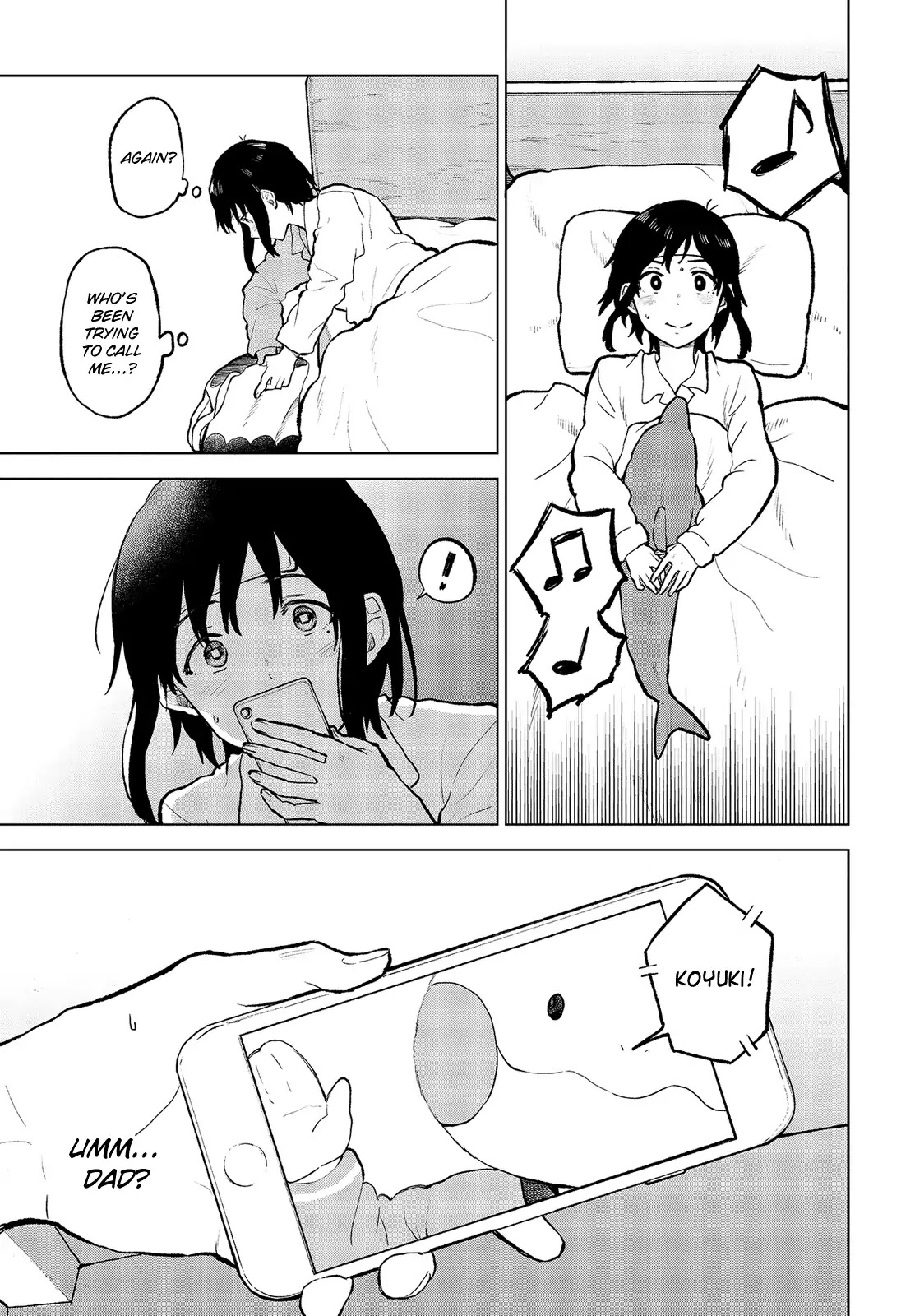 Nettaigyo wa Yuki ni Kogareru Chapter 13 page 12 - Chapter 13: Koyuki Honami Won't Sleep.