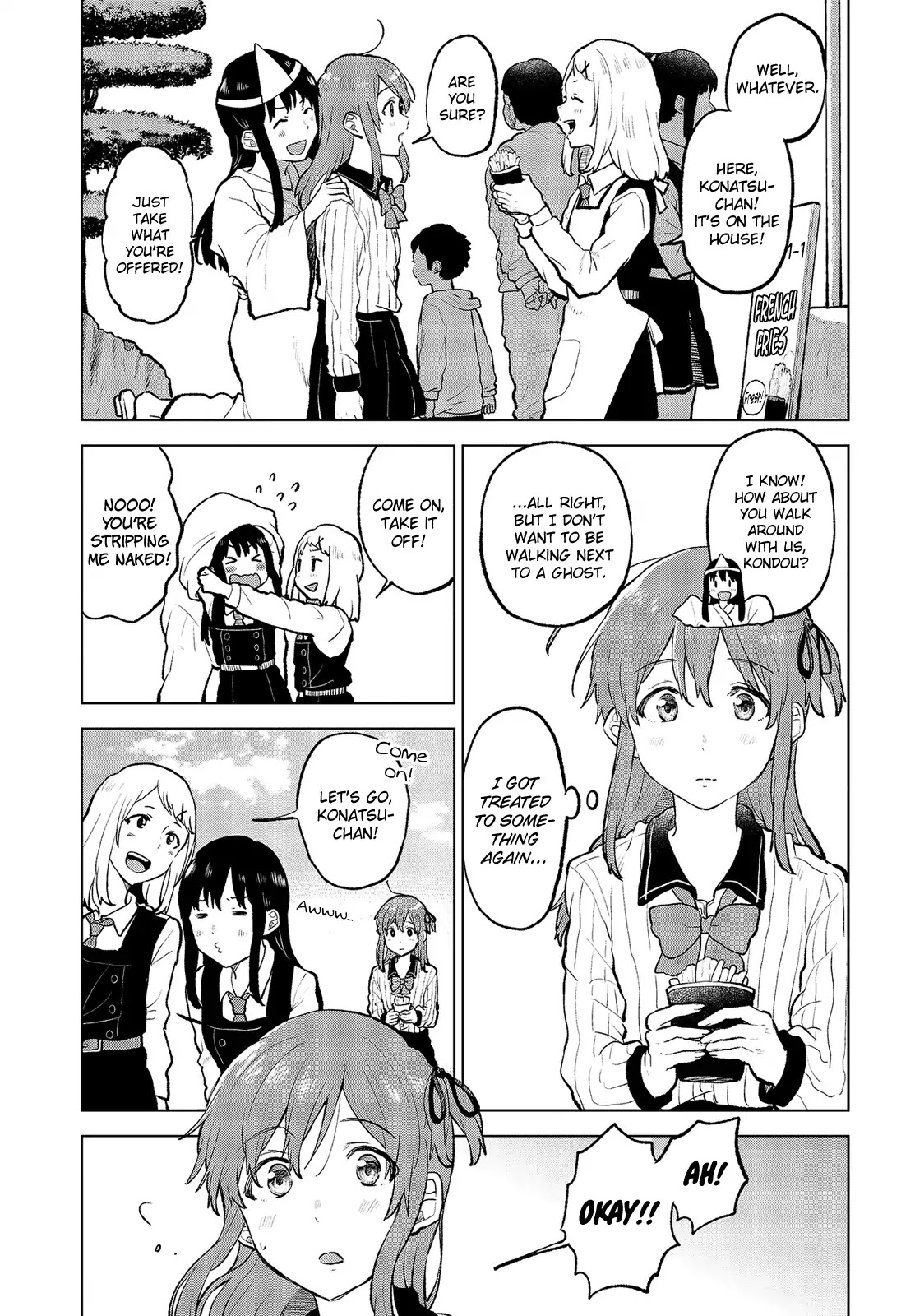 Nettaigyo wa Yuki ni Kogareru Chapter 13 page 22 - Chapter 13: Koyuki Honami Won't Sleep.