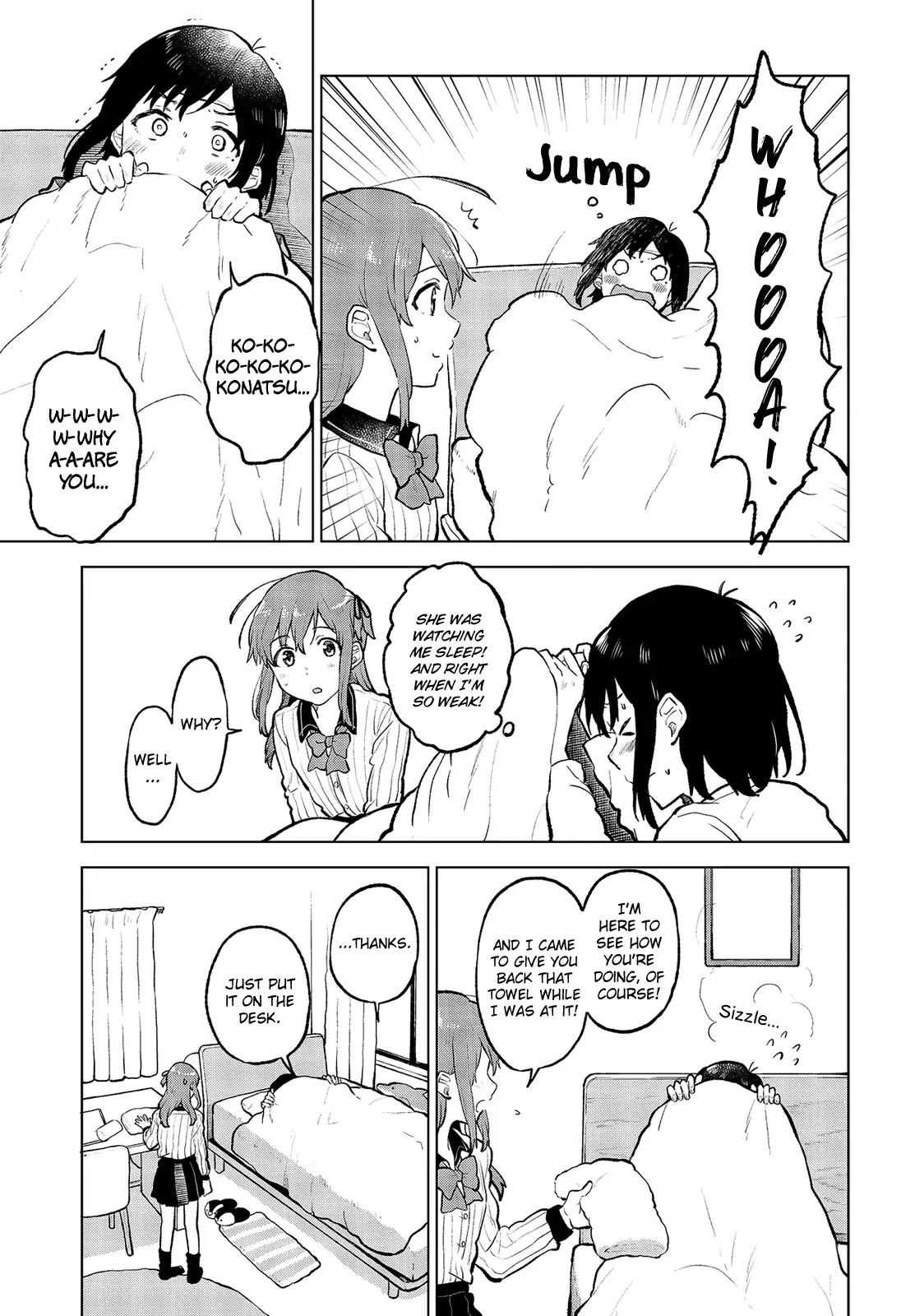 Nettaigyo wa Yuki ni Kogareru Chapter 13 page 29 - Chapter 13: Koyuki Honami Won't Sleep.