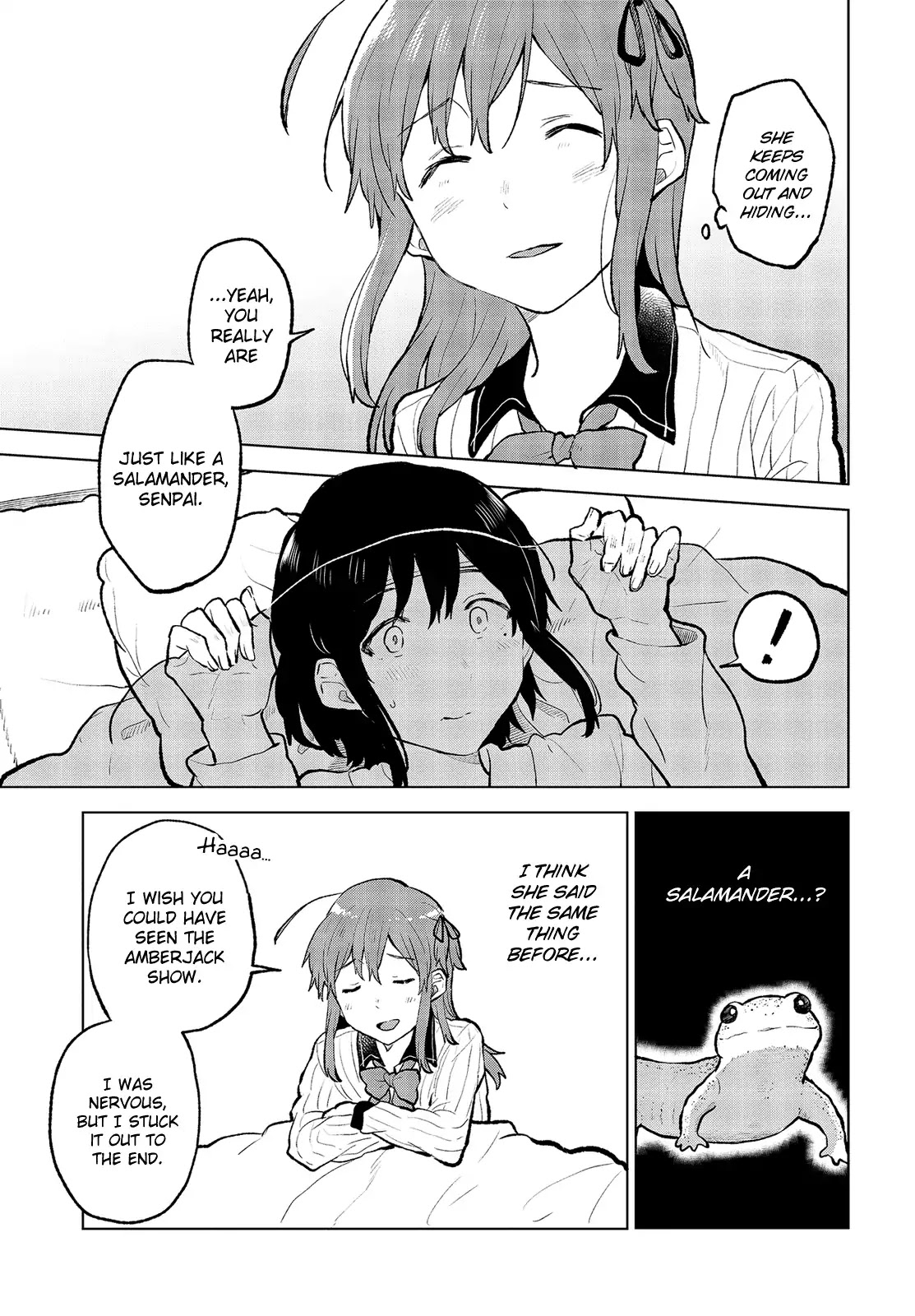 Nettaigyo wa Yuki ni Kogareru Chapter 13 page 31 - Chapter 13: Koyuki Honami Won't Sleep.
