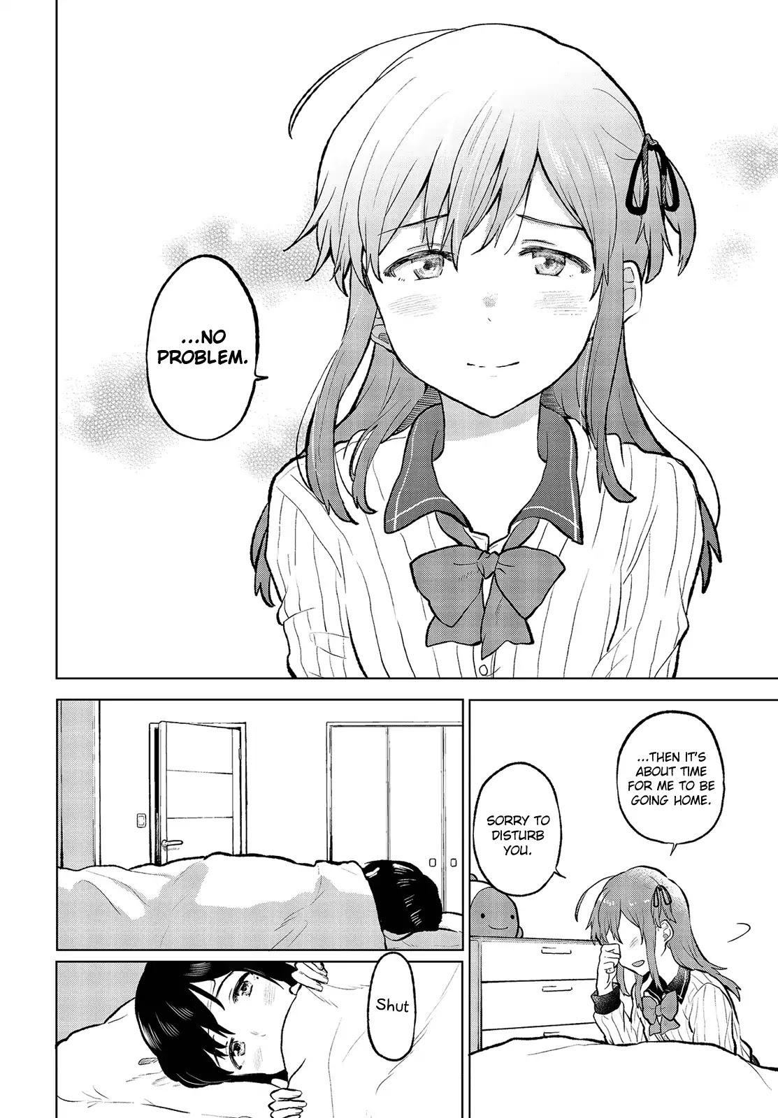Nettaigyo wa Yuki ni Kogareru Chapter 13 page 34 - Chapter 13: Koyuki Honami Won't Sleep.