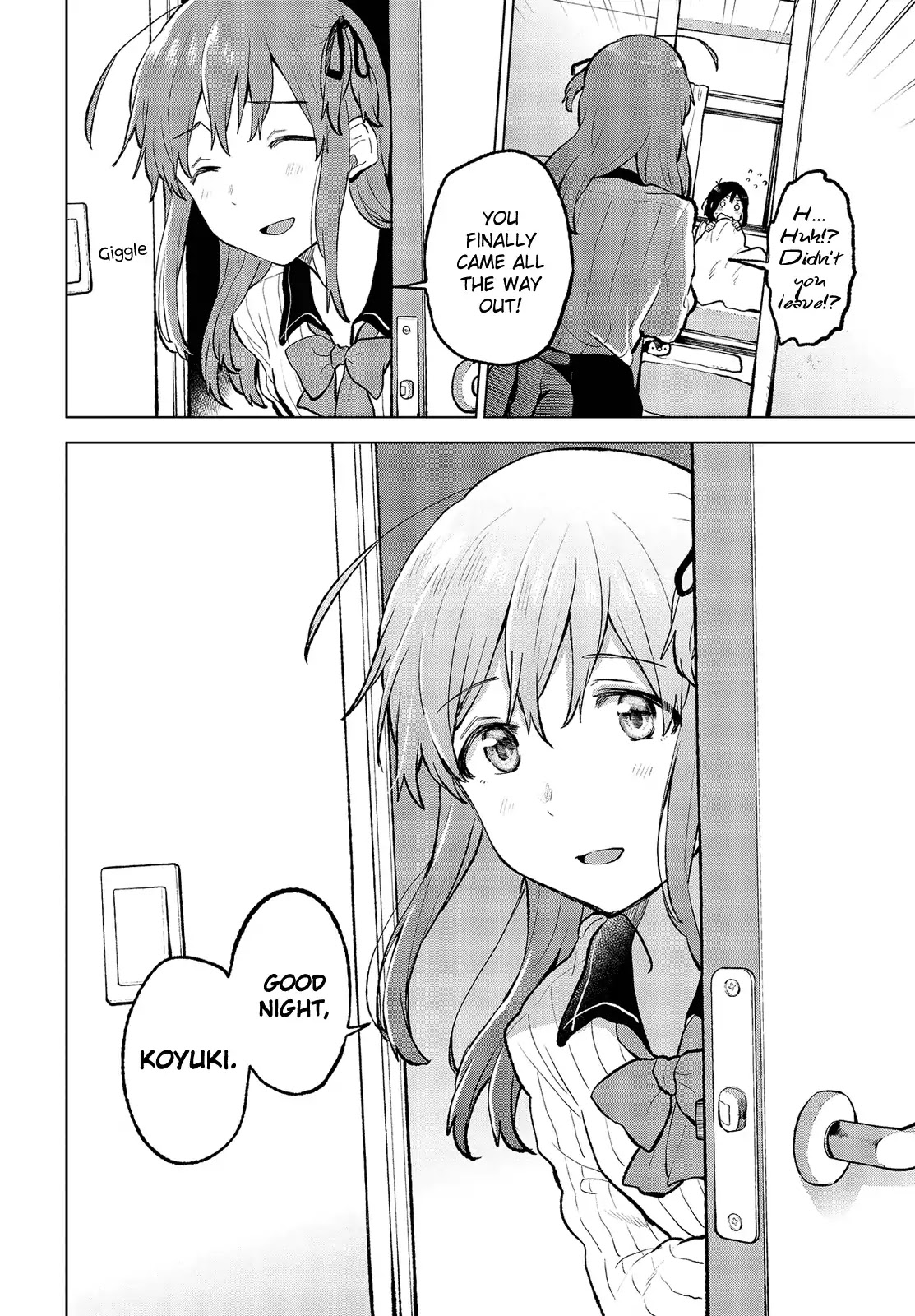 Nettaigyo wa Yuki ni Kogareru Chapter 13 page 36 - Chapter 13: Koyuki Honami Won't Sleep.