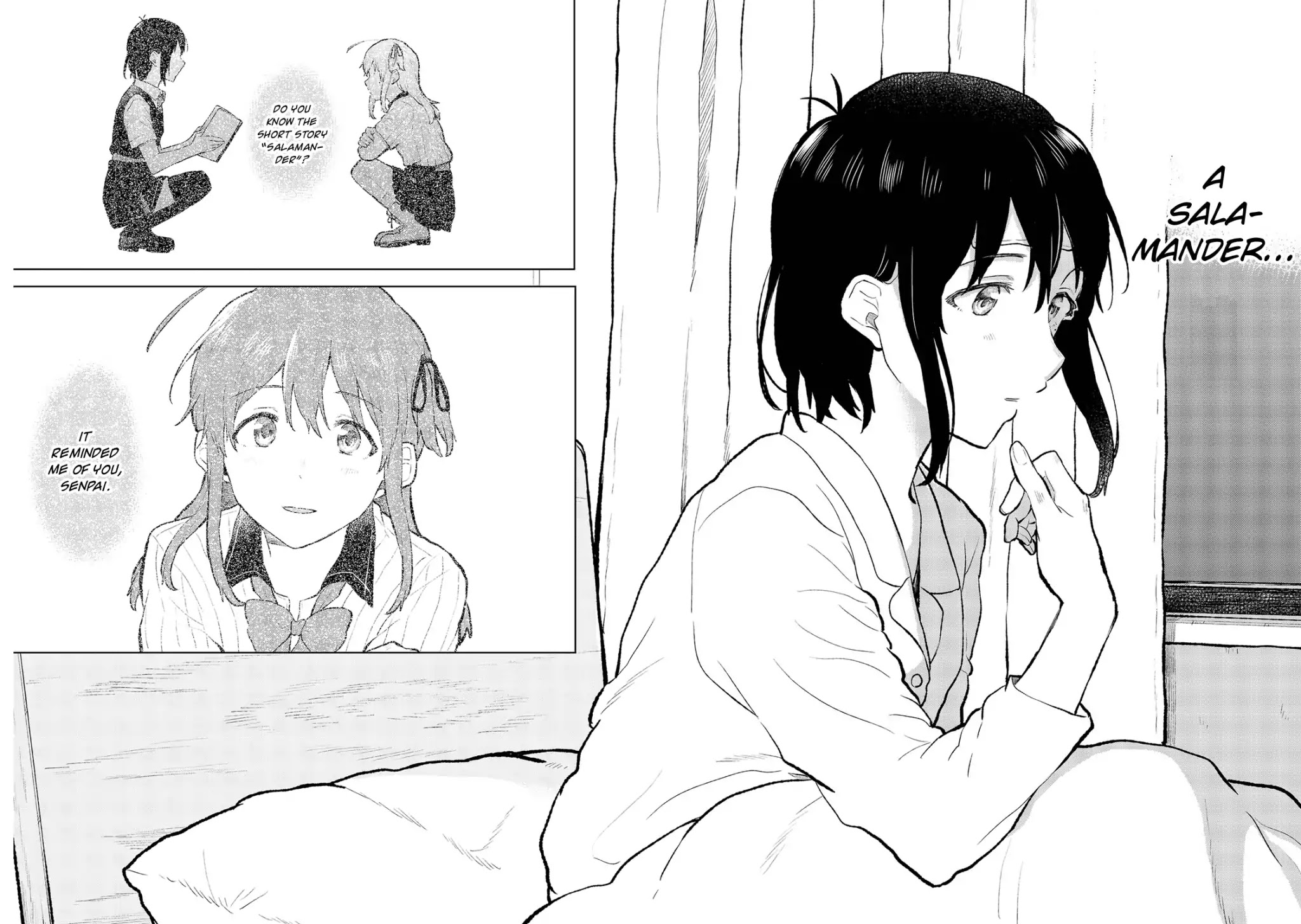 Nettaigyo wa Yuki ni Kogareru Chapter 13 page 38 - Chapter 13: Koyuki Honami Won't Sleep.