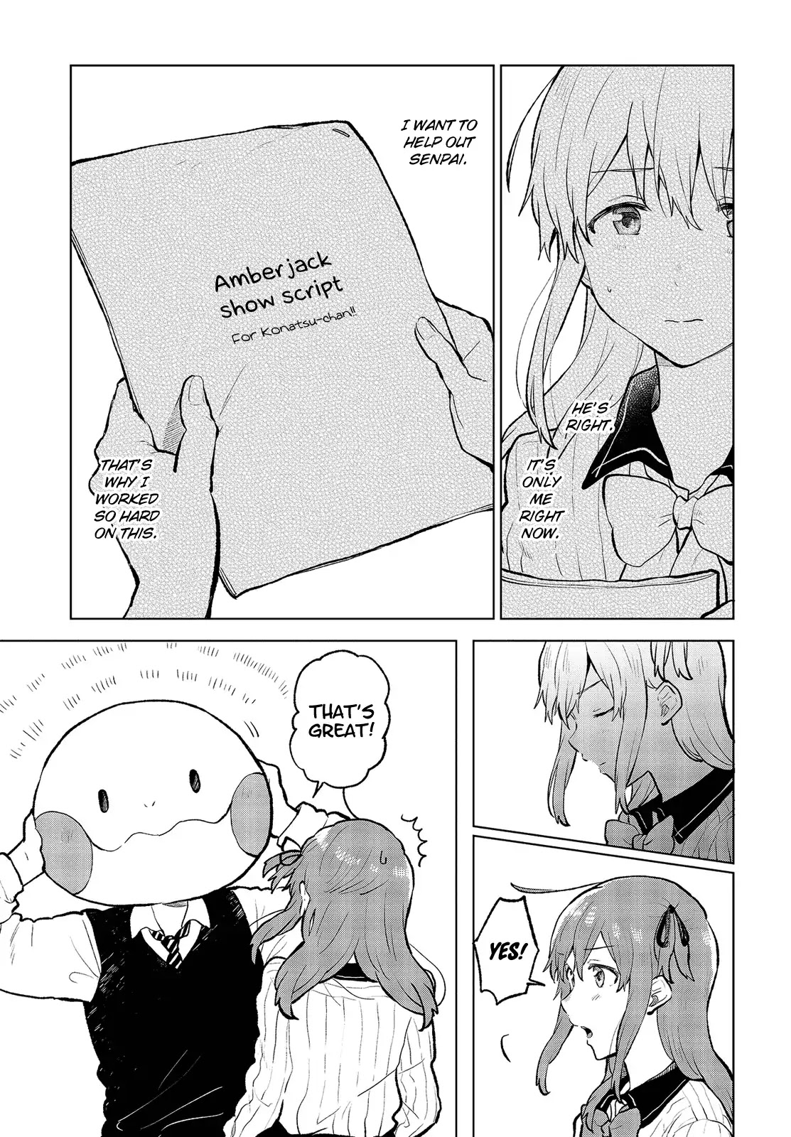 Nettaigyo wa Yuki ni Kogareru Chapter 13 page 4 - Chapter 13: Koyuki Honami Won't Sleep.