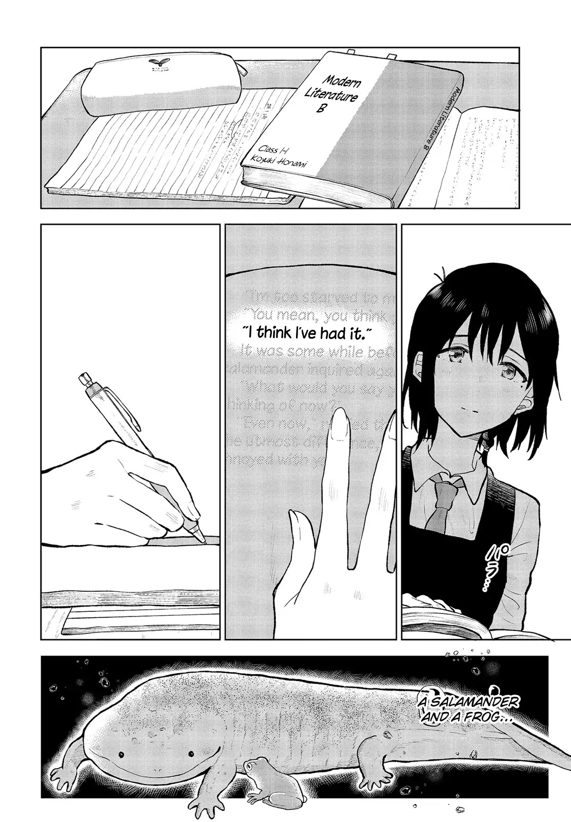 Nettaigyo wa Yuki ni Kogareru Chapter 14 page 13 - Chapter 14: Koyuki Honami Won't Make Sure.