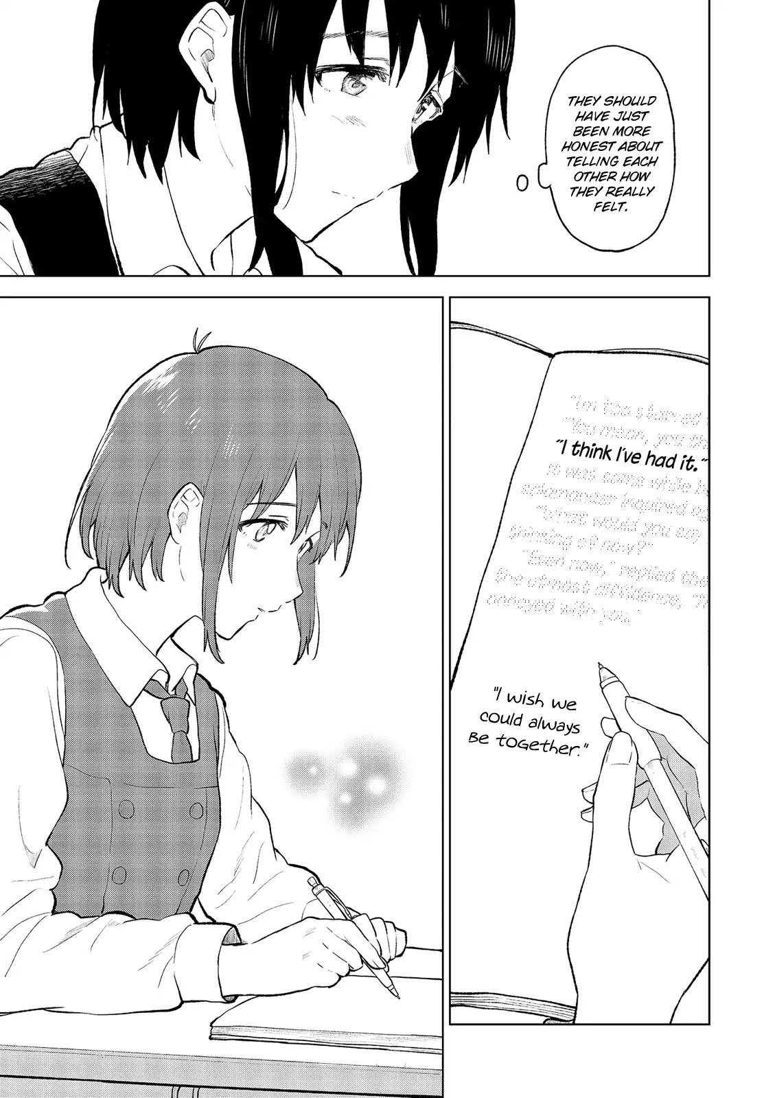 Nettaigyo wa Yuki ni Kogareru Chapter 14 page 14 - Chapter 14: Koyuki Honami Won't Make Sure.