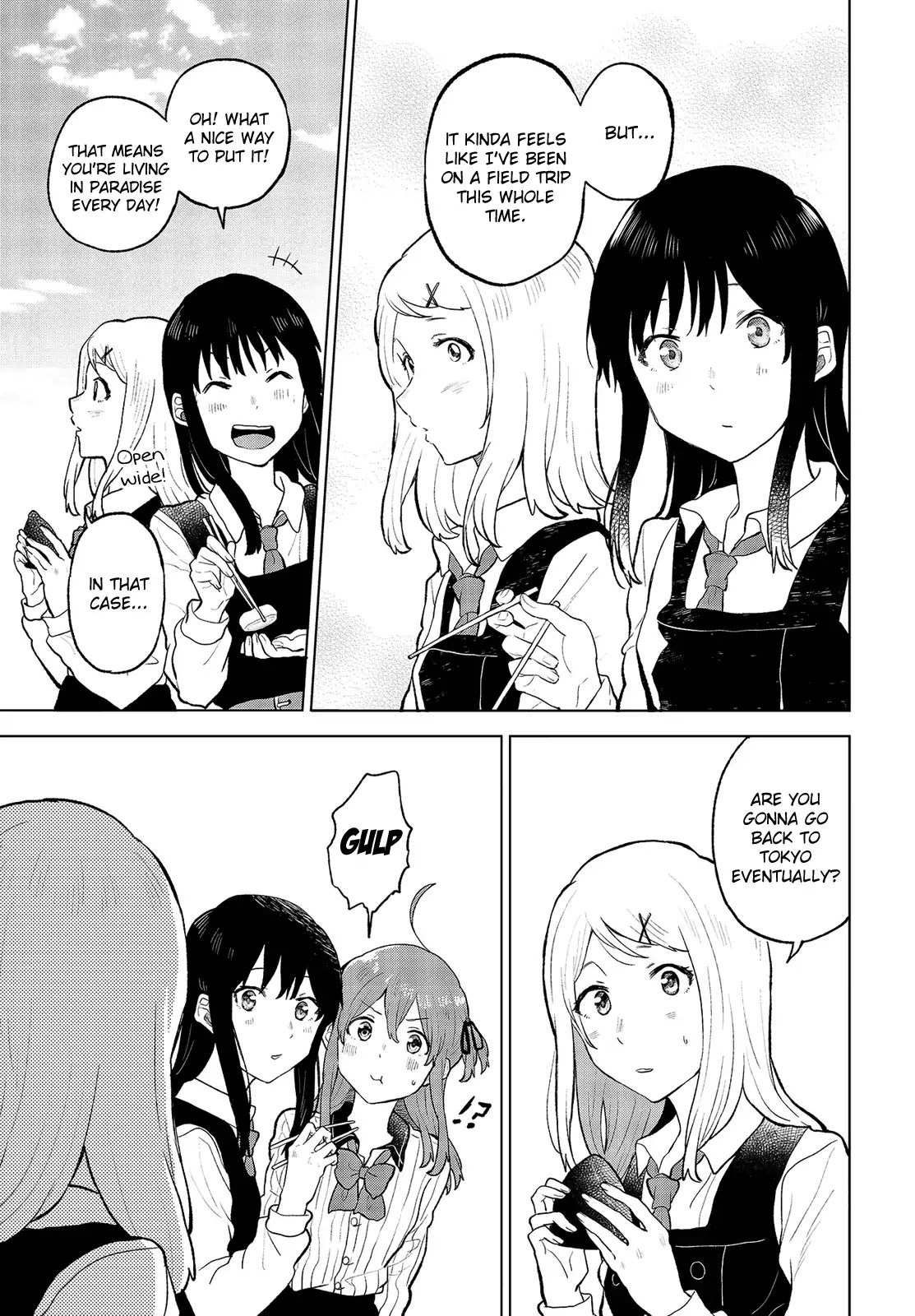 Nettaigyo wa Yuki ni Kogareru Chapter 14 page 22 - Chapter 14: Koyuki Honami Won't Make Sure.