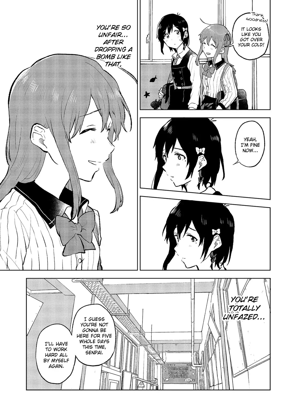 Nettaigyo wa Yuki ni Kogareru Chapter 14 page 28 - Chapter 14: Koyuki Honami Won't Make Sure.
