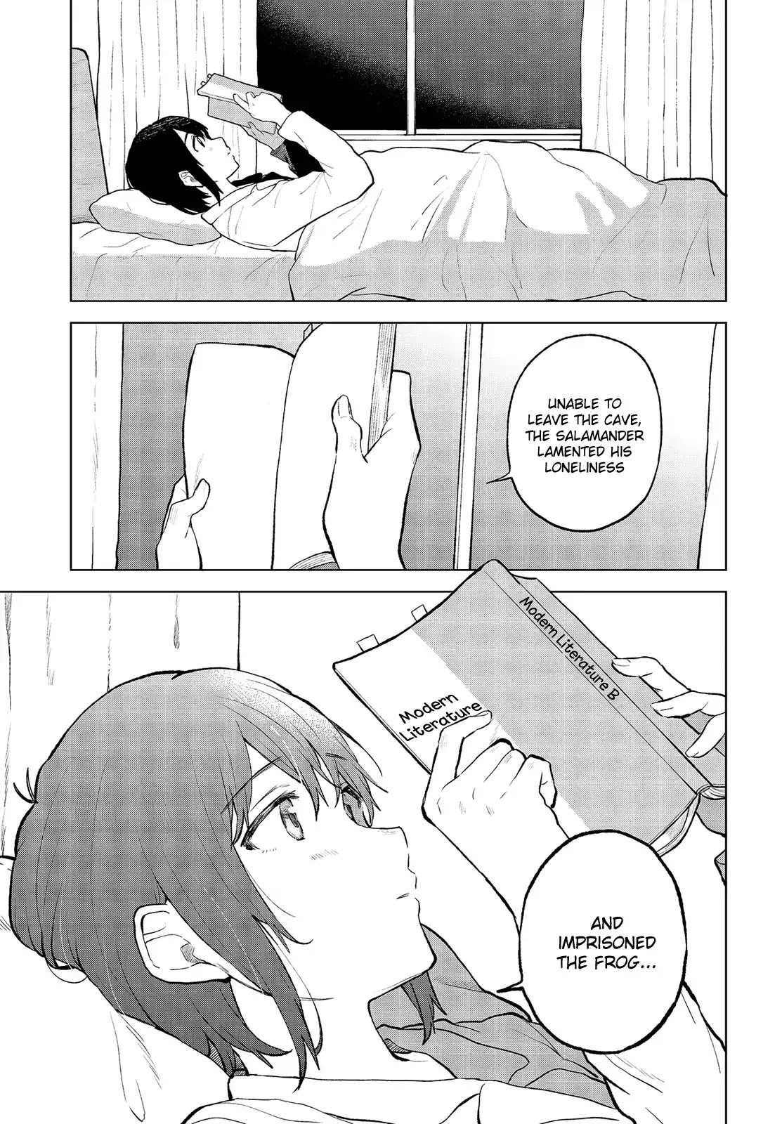 Nettaigyo wa Yuki ni Kogareru Chapter 14 page 4 - Chapter 14: Koyuki Honami Won't Make Sure.