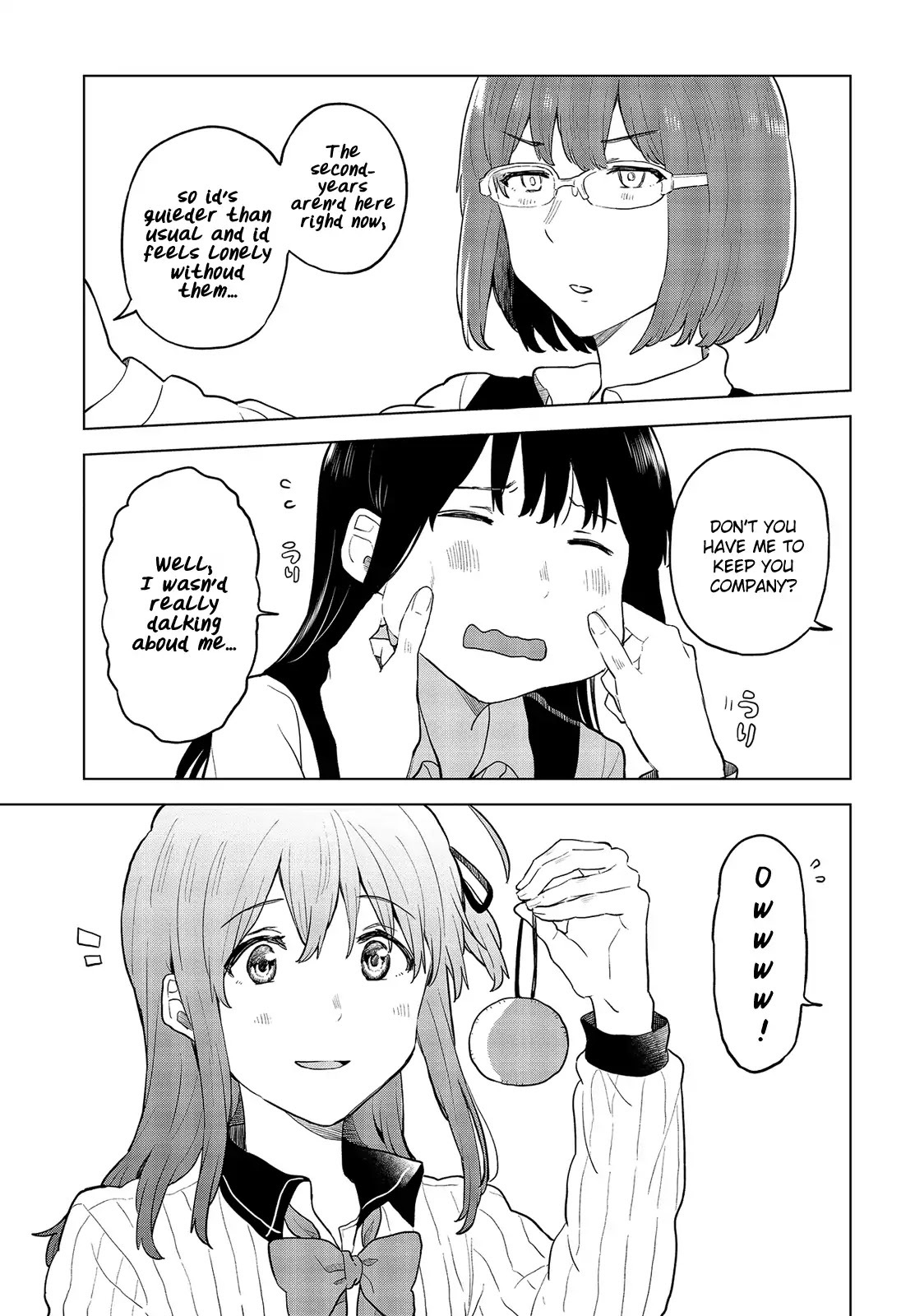 Nettaigyo wa Yuki ni Kogareru Chapter 15 page 17 - Chapter 15: Koyuki Honami Can't Fit In