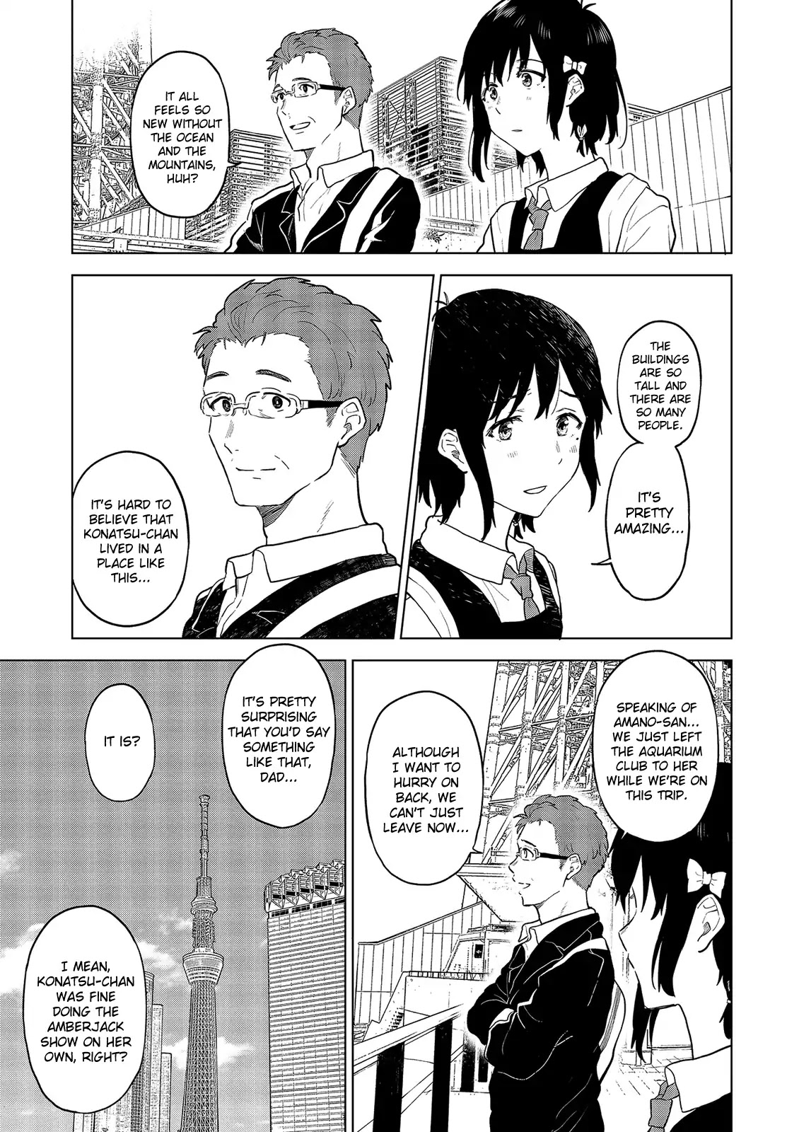 Nettaigyo wa Yuki ni Kogareru Chapter 15 page 3 - Chapter 15: Koyuki Honami Can't Fit In