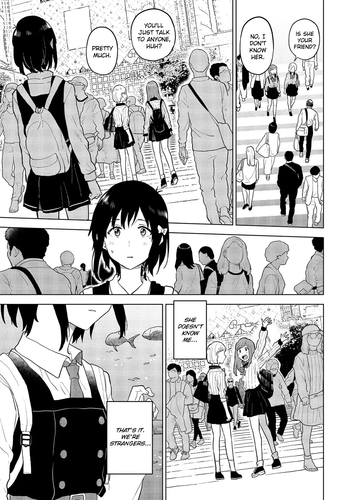 Nettaigyo wa Yuki ni Kogareru Chapter 15 page 33 - Chapter 15: Koyuki Honami Can't Fit In
