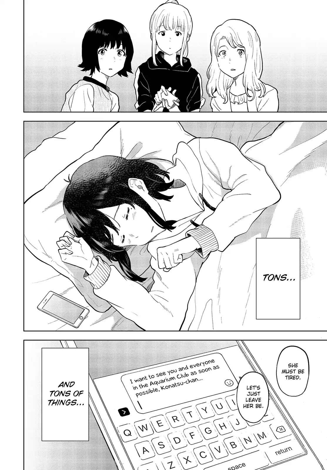 Nettaigyo wa Yuki ni Kogareru Chapter 15 page 37 - Chapter 15: Koyuki Honami Can't Fit In