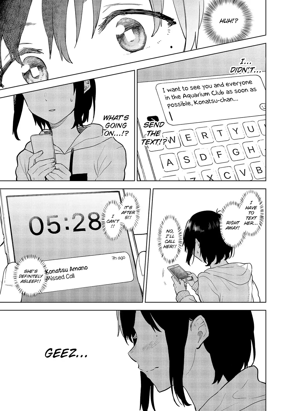 Nettaigyo wa Yuki ni Kogareru Chapter 15 page 40 - Chapter 15: Koyuki Honami Can't Fit In
