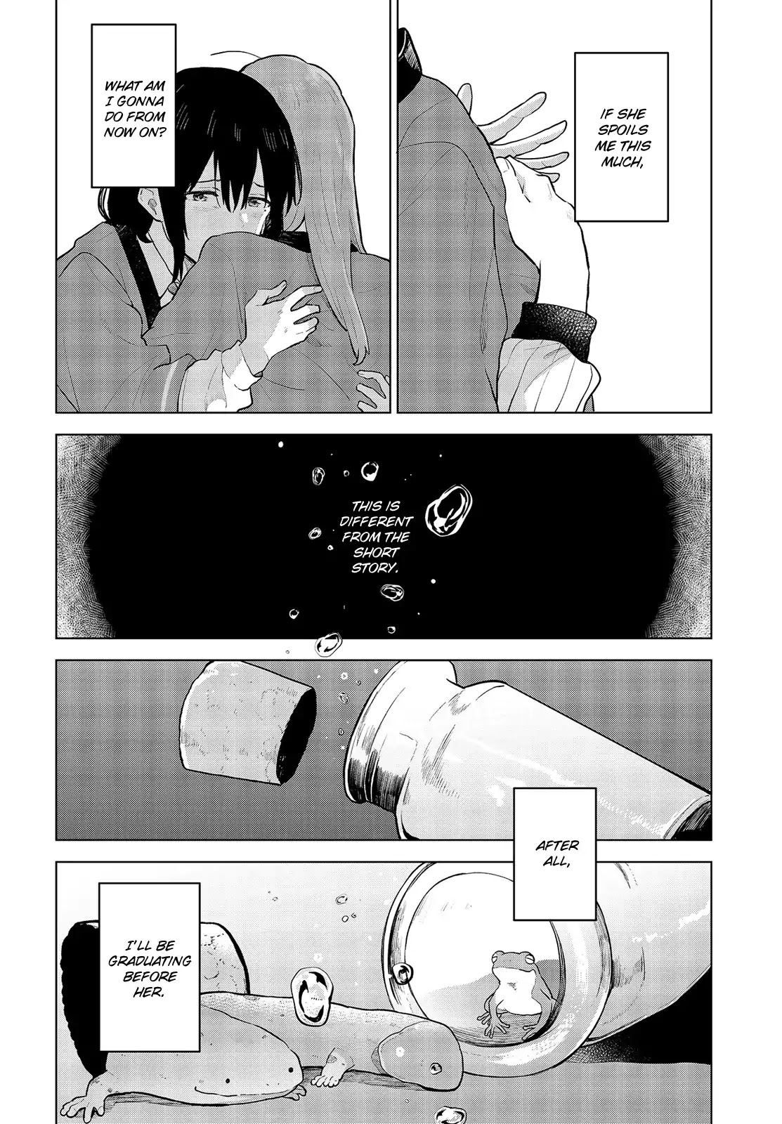 Nettaigyo wa Yuki ni Kogareru Chapter 16 page 35 - Chapter 16: Koyuki Honami Isn't Putting On An Act.