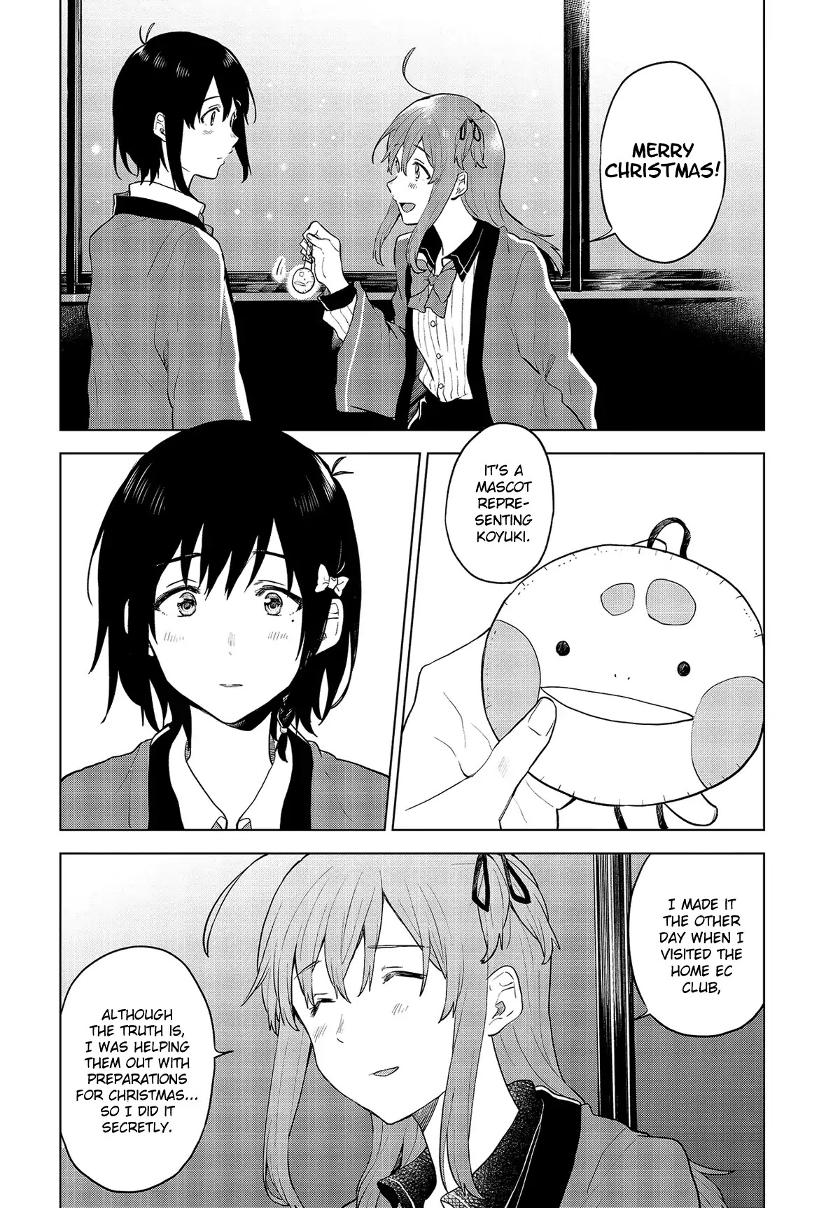 Nettaigyo wa Yuki ni Kogareru Chapter 17 page 15 - Chapter 17: Koyuki Honami Isn't Cold.