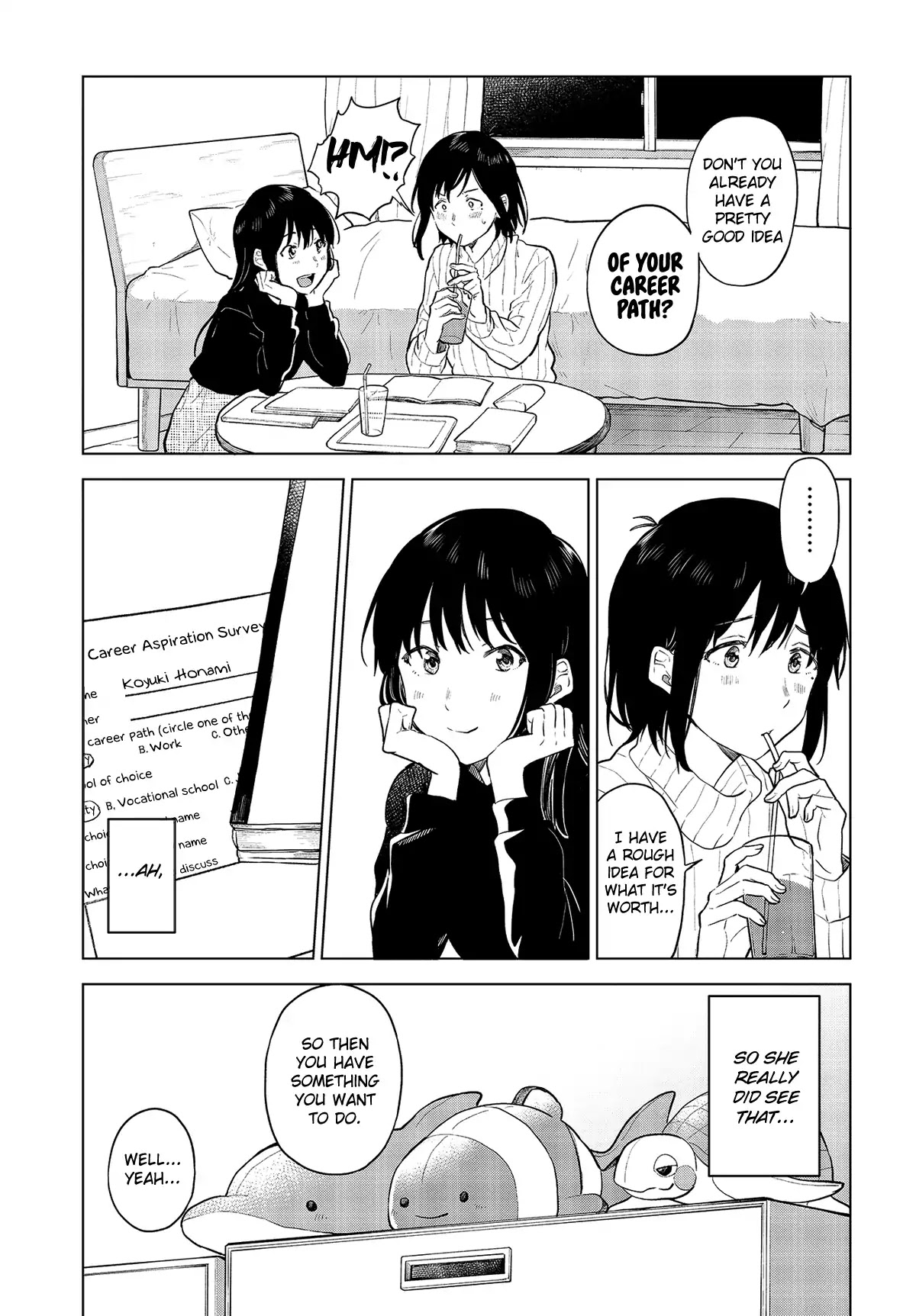 Nettaigyo wa Yuki ni Kogareru Chapter 18 page 20 - Chapter 18: Koyuki Honami Isn't Bored