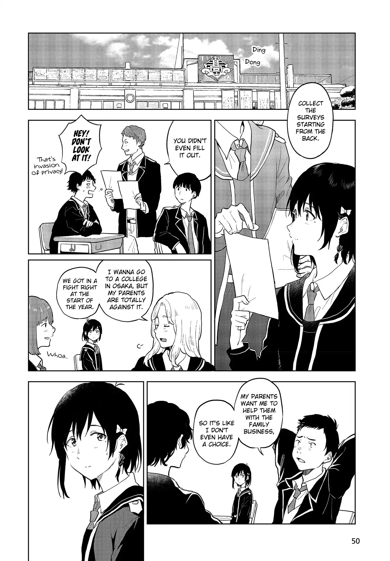 Nettaigyo wa Yuki ni Kogareru Chapter 19 page 13 - Chapter 19: Koyuki Honami Can't Move Forward.