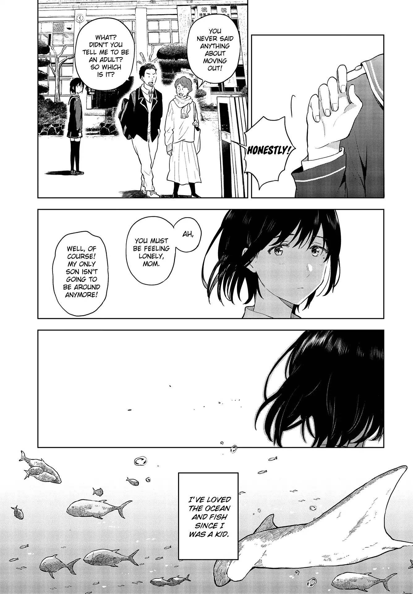 Nettaigyo wa Yuki ni Kogareru Chapter 19 page 16 - Chapter 19: Koyuki Honami Can't Move Forward.