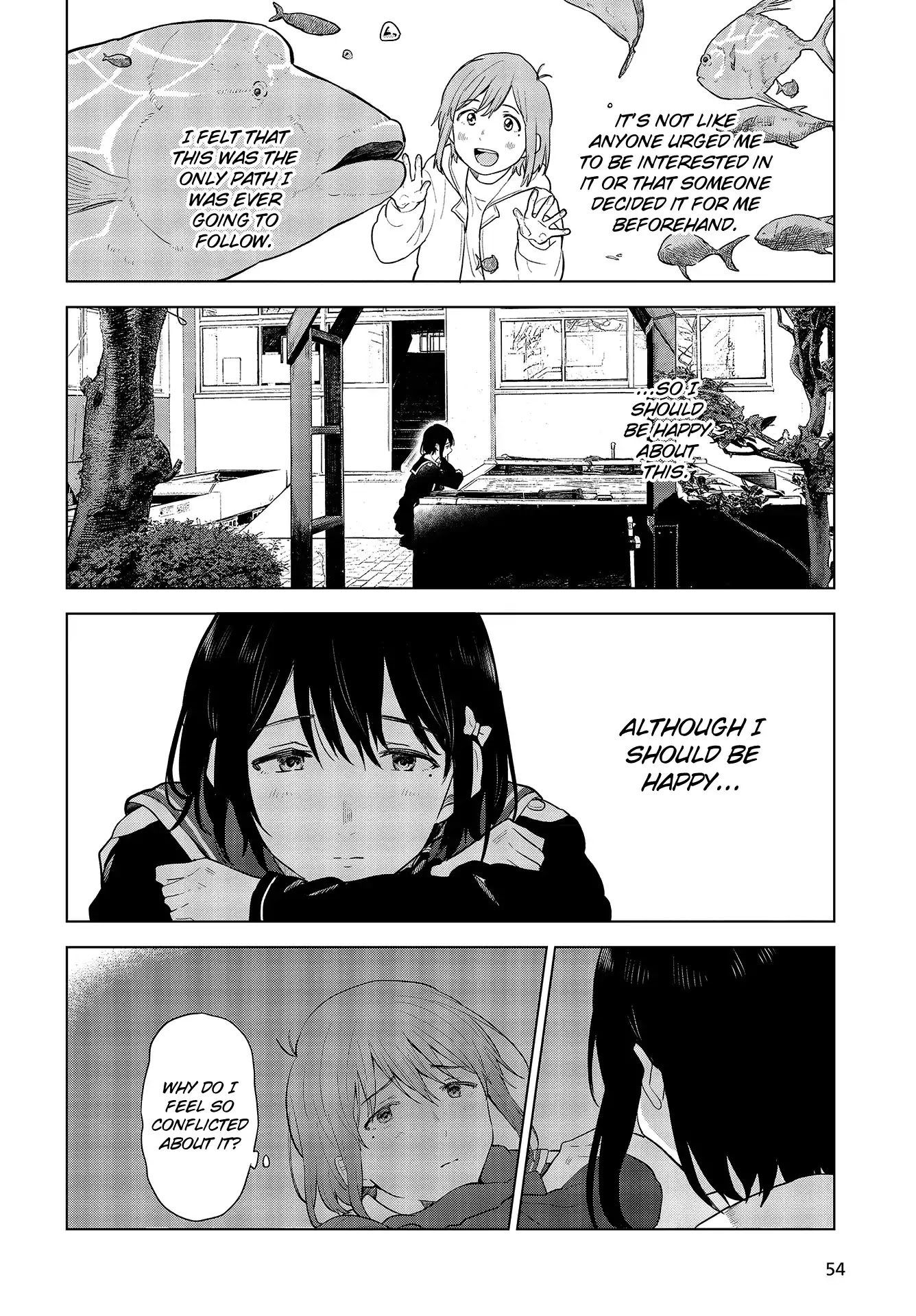 Nettaigyo wa Yuki ni Kogareru Chapter 19 page 17 - Chapter 19: Koyuki Honami Can't Move Forward.