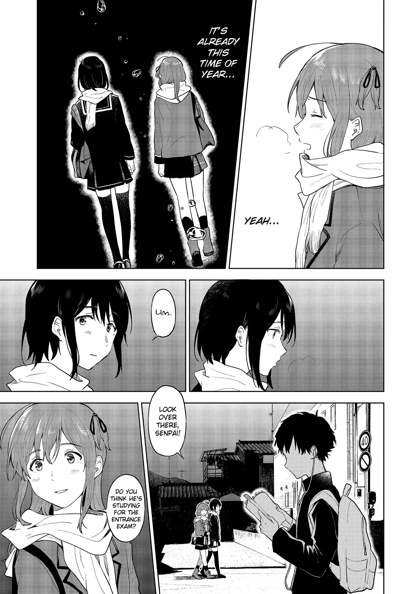 Nettaigyo wa Yuki ni Kogareru Chapter 19 page 22 - Chapter 19: Koyuki Honami Can't Move Forward.