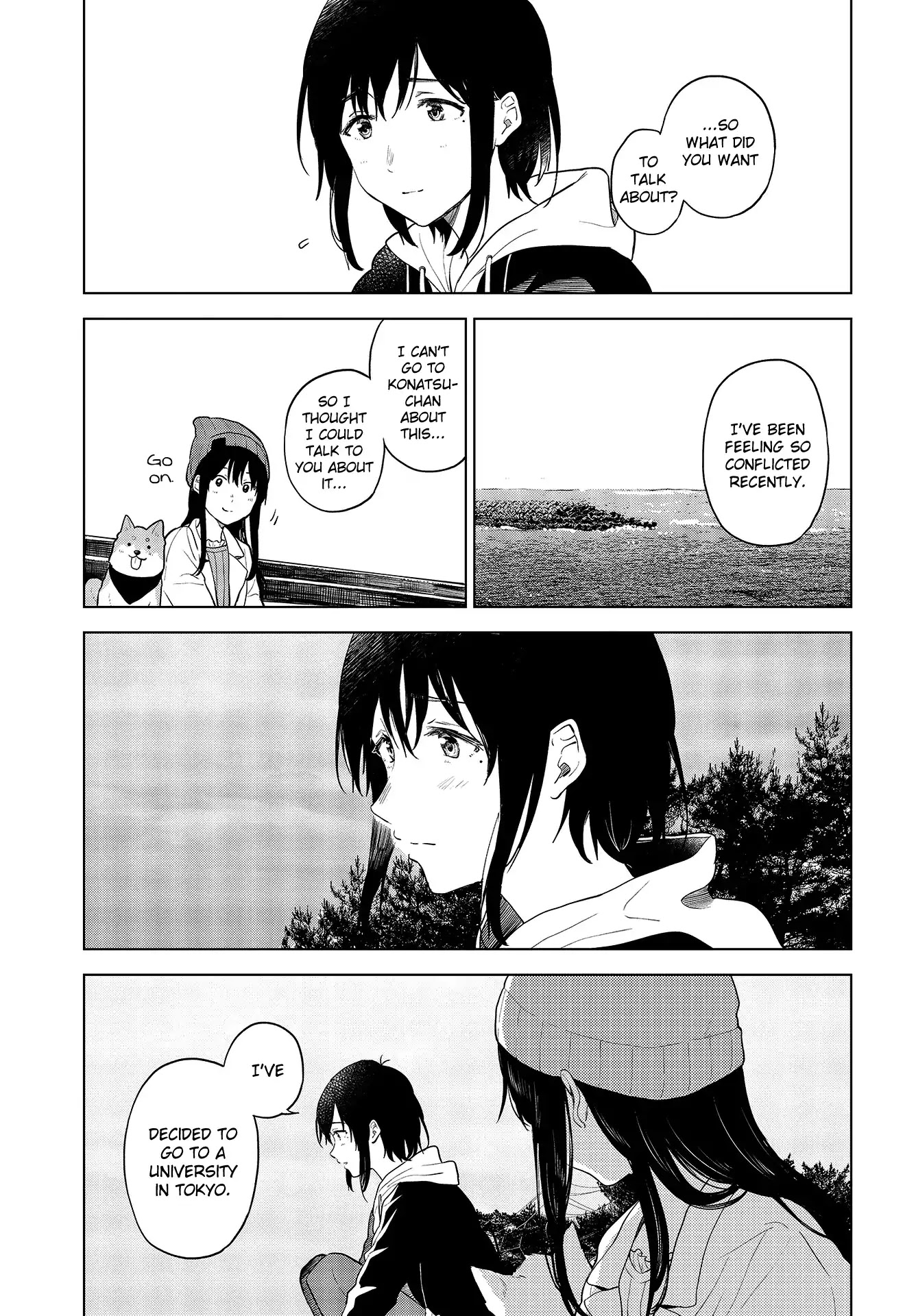 Nettaigyo wa Yuki ni Kogareru Chapter 19 page 30 - Chapter 19: Koyuki Honami Can't Move Forward.