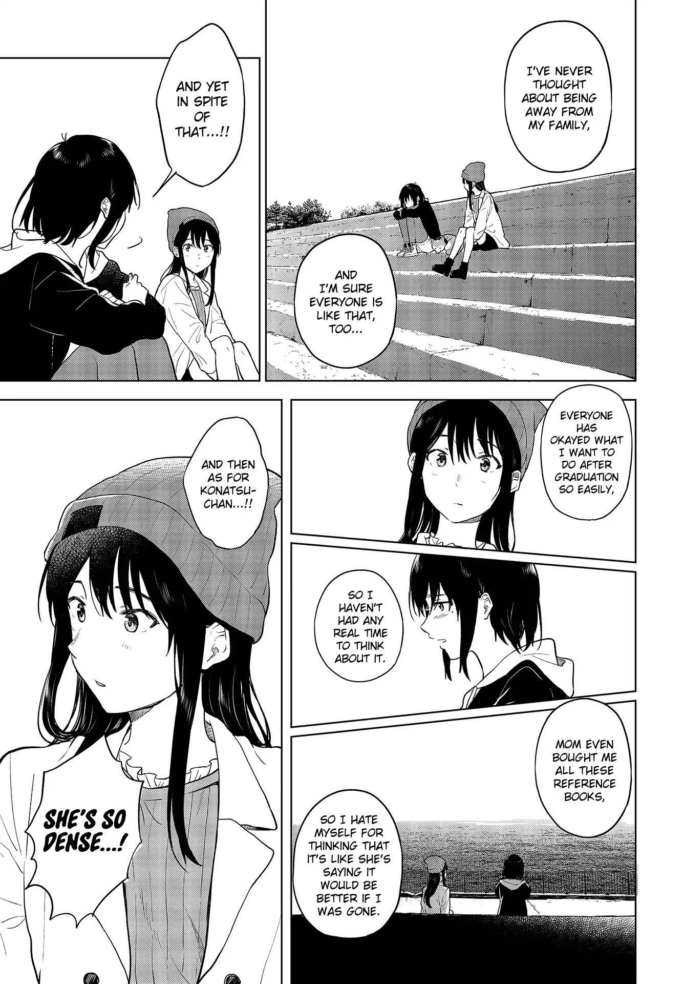Nettaigyo wa Yuki ni Kogareru Chapter 19 page 32 - Chapter 19: Koyuki Honami Can't Move Forward.