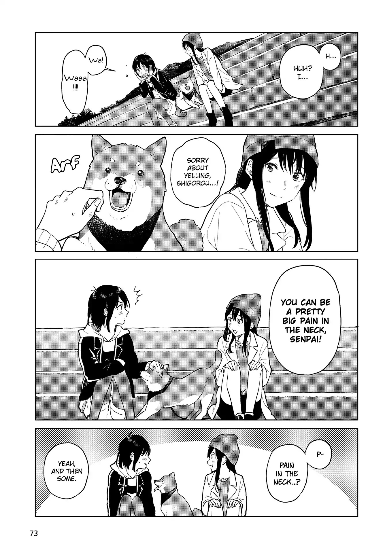 Nettaigyo wa Yuki ni Kogareru Chapter 19 page 35 - Chapter 19: Koyuki Honami Can't Move Forward.