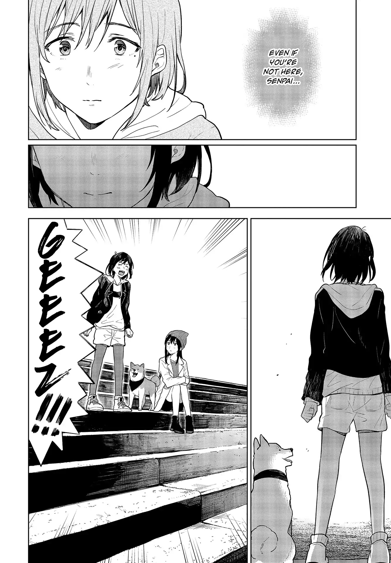 Nettaigyo wa Yuki ni Kogareru Chapter 19 page 38 - Chapter 19: Koyuki Honami Can't Move Forward.