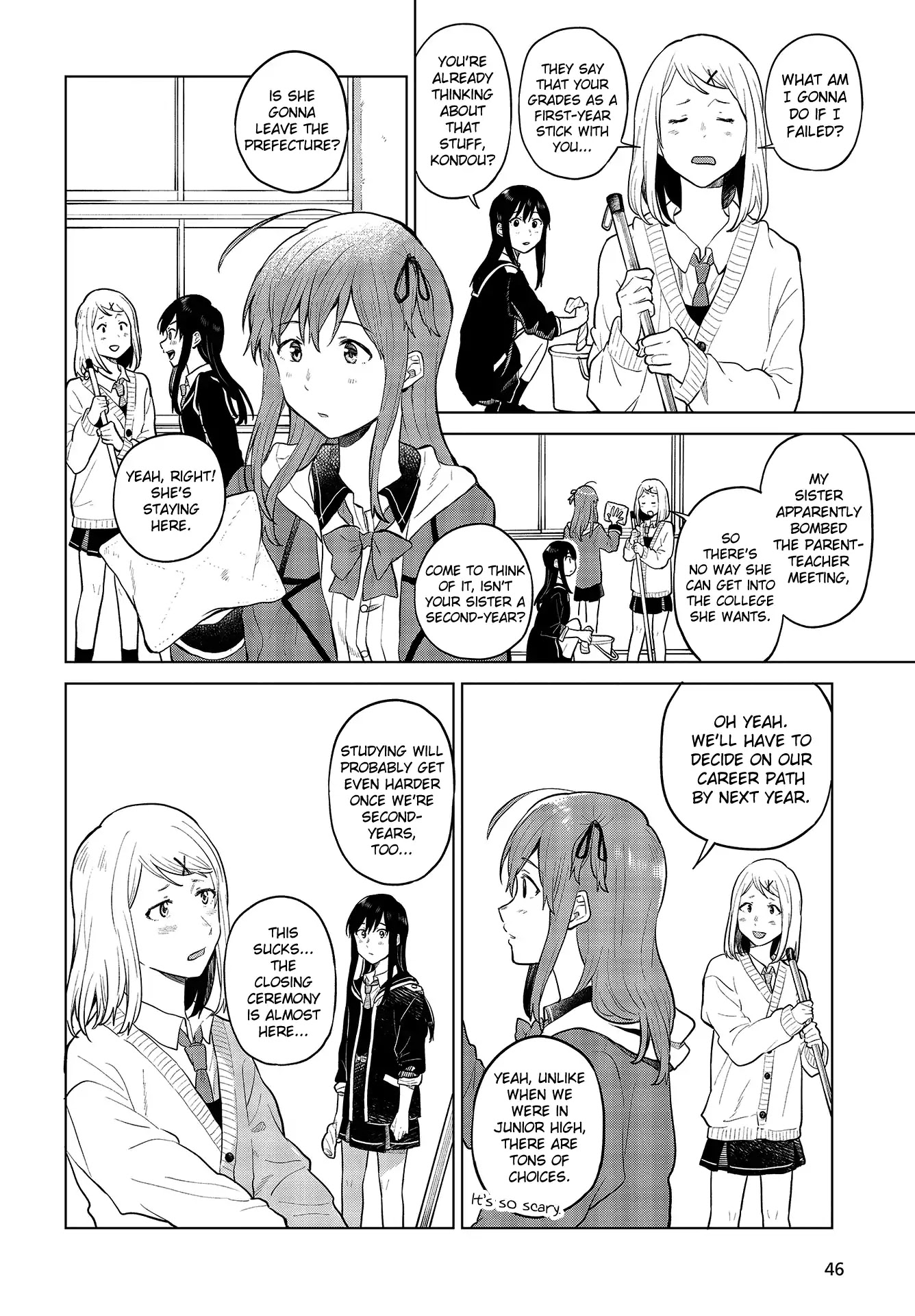Nettaigyo wa Yuki ni Kogareru Chapter 20 page 11 - Chapter 20: Kaede Hirose Doesn't Realize It