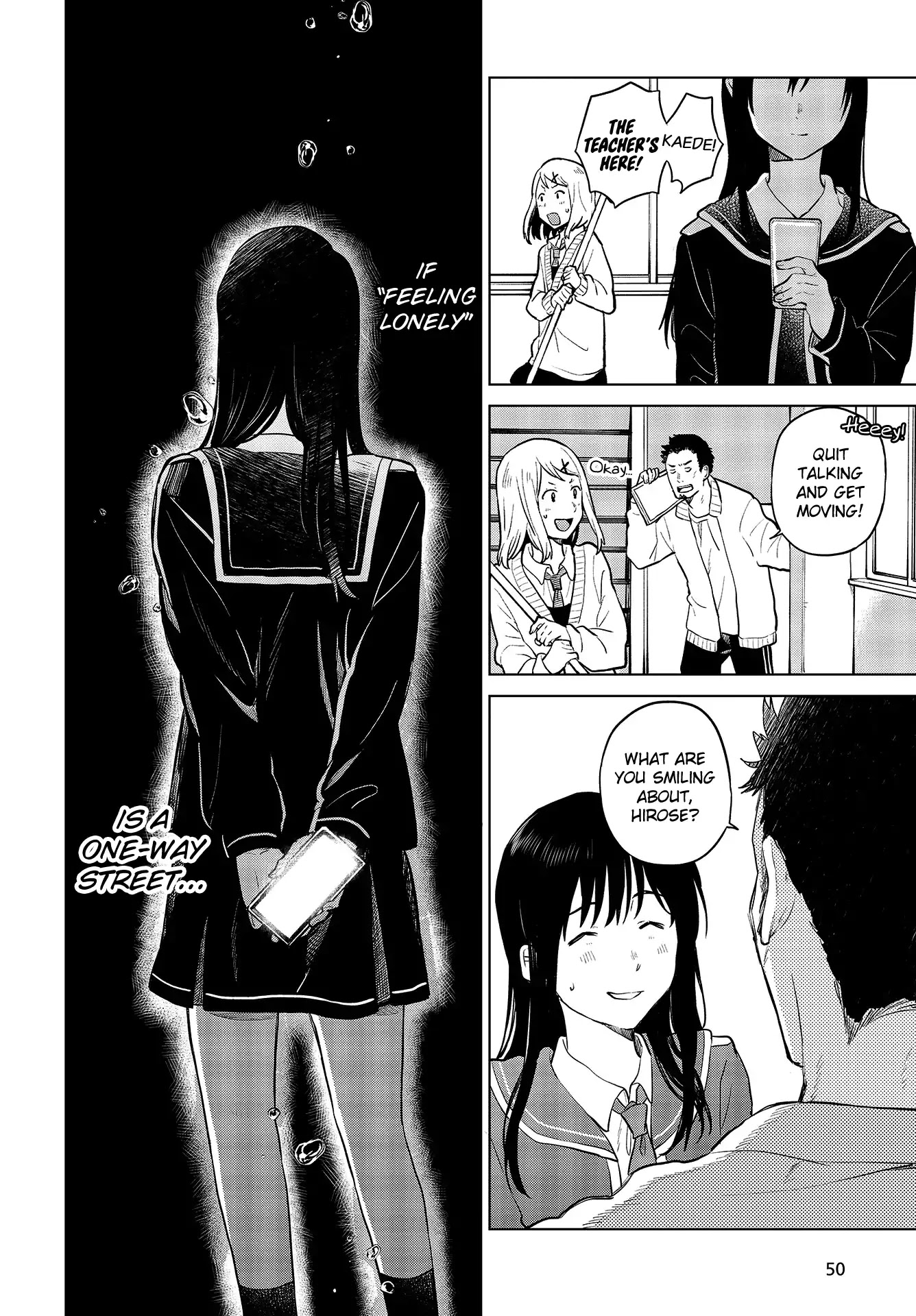 Nettaigyo wa Yuki ni Kogareru Chapter 20 page 15 - Chapter 20: Kaede Hirose Doesn't Realize It