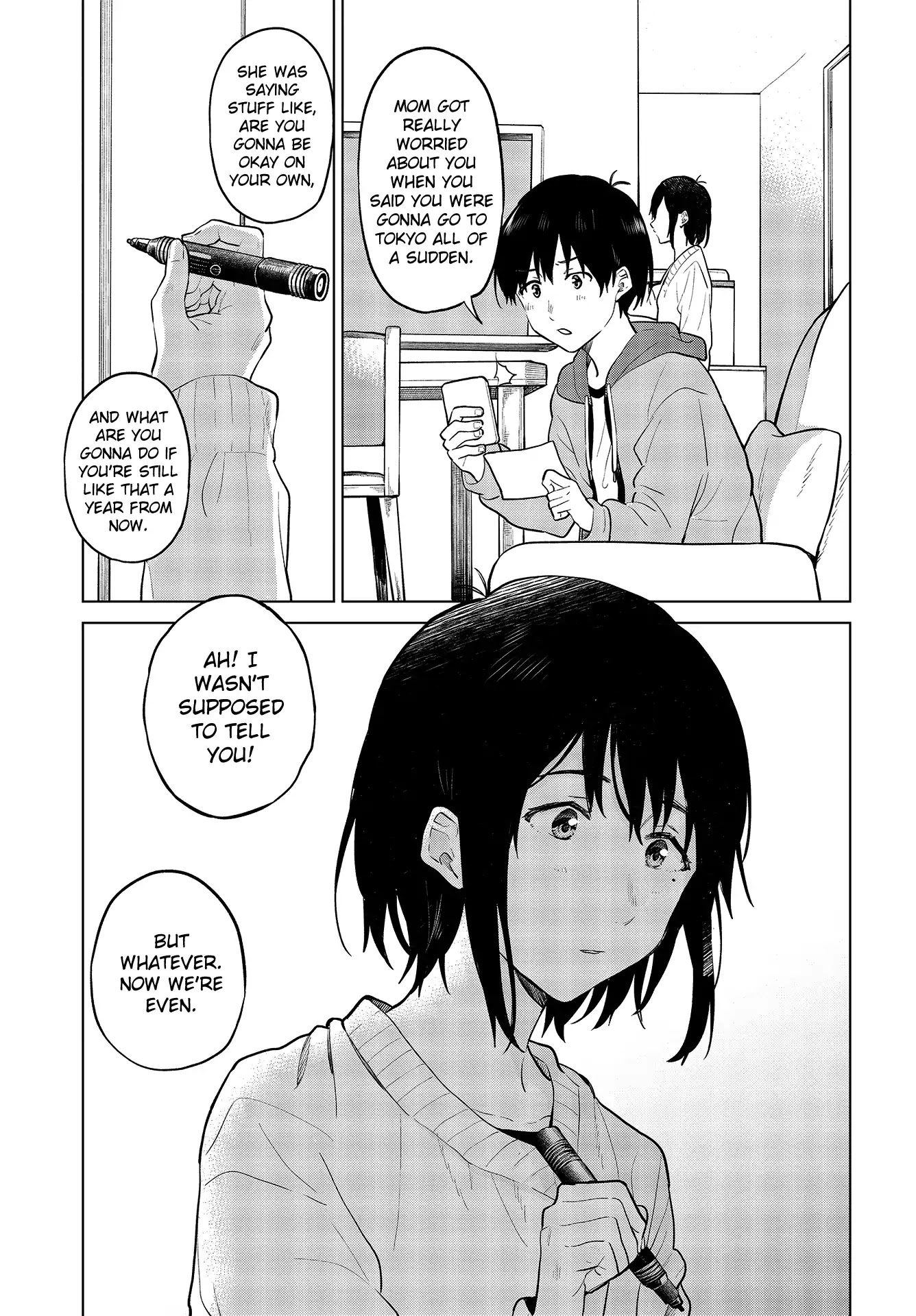 Nettaigyo wa Yuki ni Kogareru Chapter 20 page 22 - Chapter 20: Kaede Hirose Doesn't Realize It