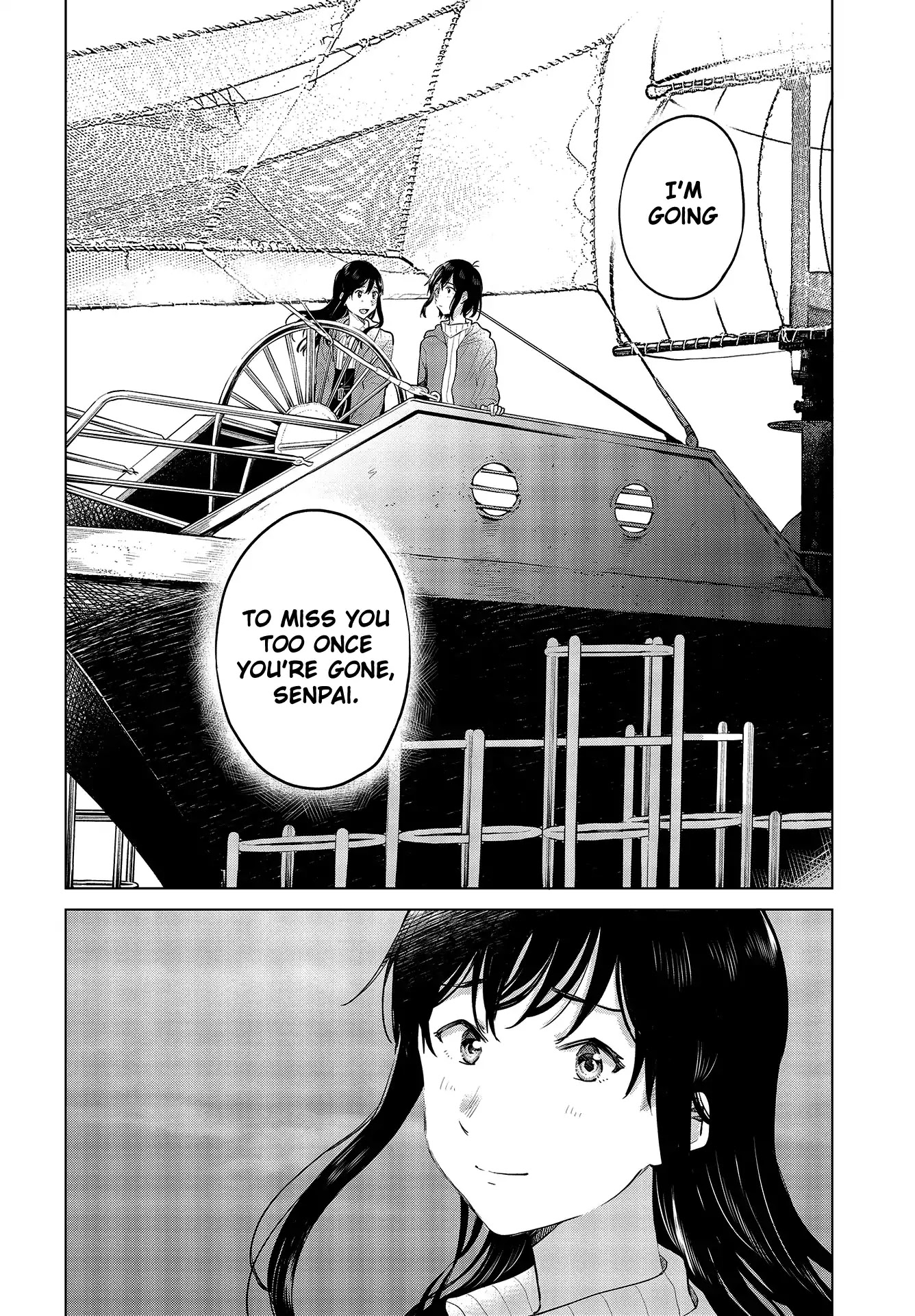Nettaigyo wa Yuki ni Kogareru Chapter 20 page 37 - Chapter 20: Kaede Hirose Doesn't Realize It