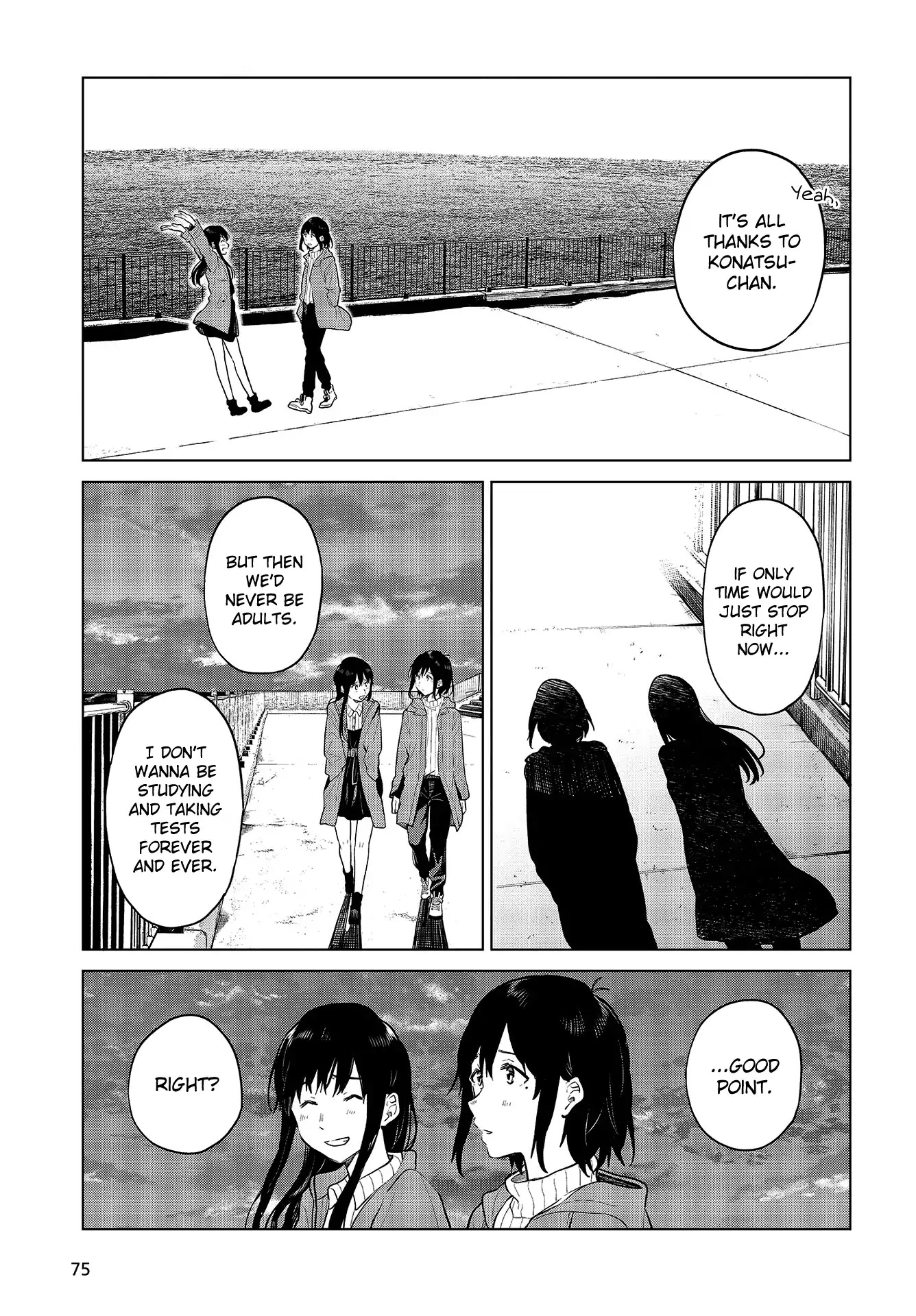 Nettaigyo wa Yuki ni Kogareru Chapter 20 page 40 - Chapter 20: Kaede Hirose Doesn't Realize It