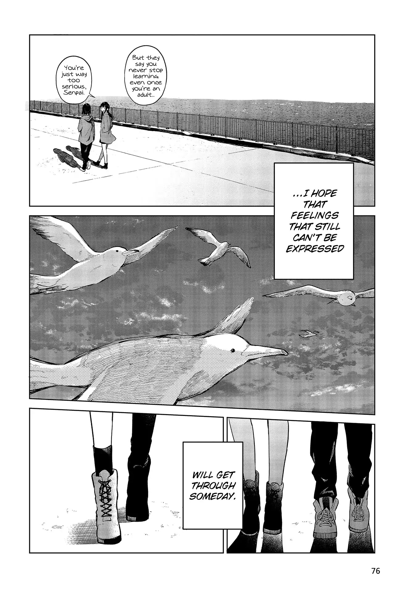 Nettaigyo wa Yuki ni Kogareru Chapter 20 page 41 - Chapter 20: Kaede Hirose Doesn't Realize It