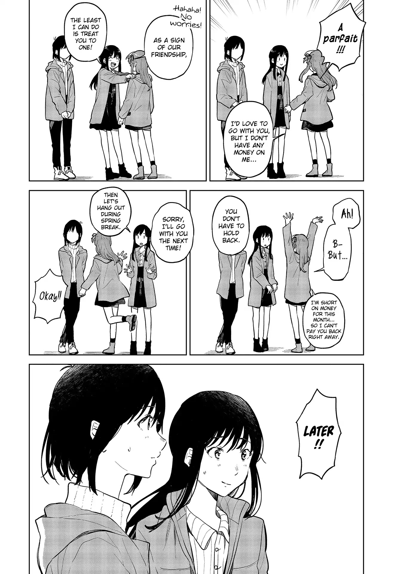 Nettaigyo wa Yuki ni Kogareru Chapter 21 page 13 - Chapter 21: Konatsu Amano Was Feeling Sad.