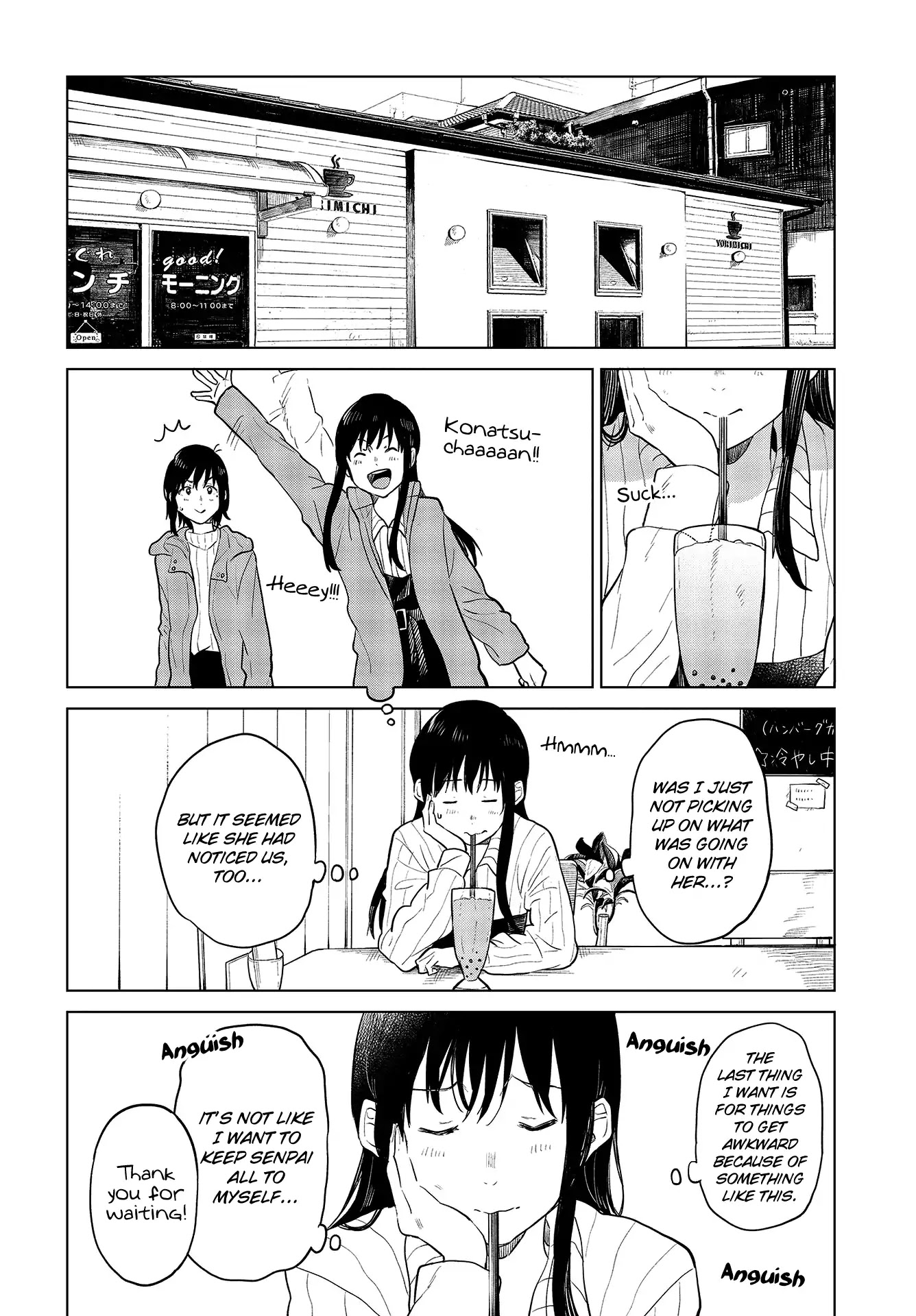 Nettaigyo wa Yuki ni Kogareru Chapter 21 page 17 - Chapter 21: Konatsu Amano Was Feeling Sad.