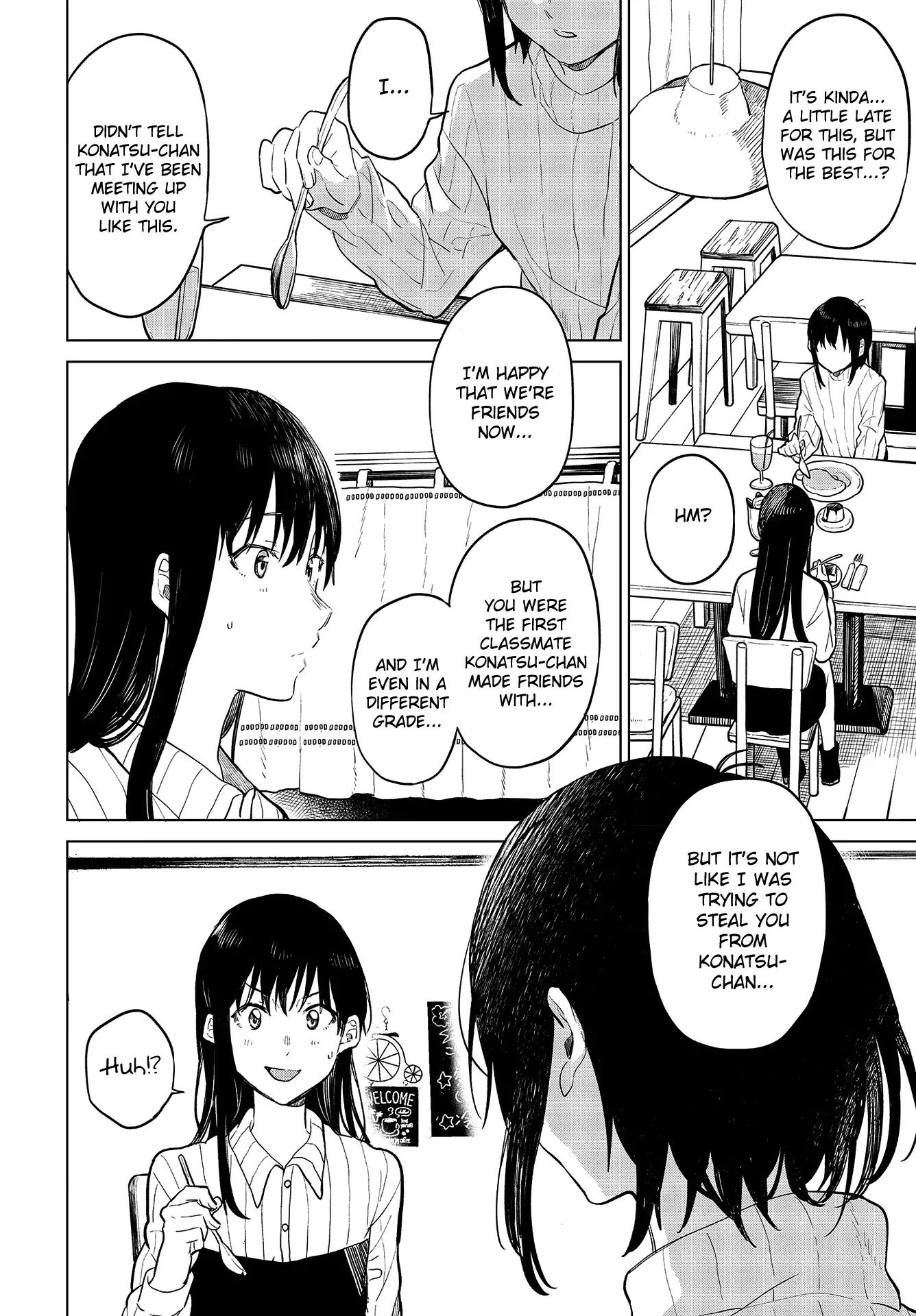 Nettaigyo wa Yuki ni Kogareru Chapter 21 page 19 - Chapter 21: Konatsu Amano Was Feeling Sad.
