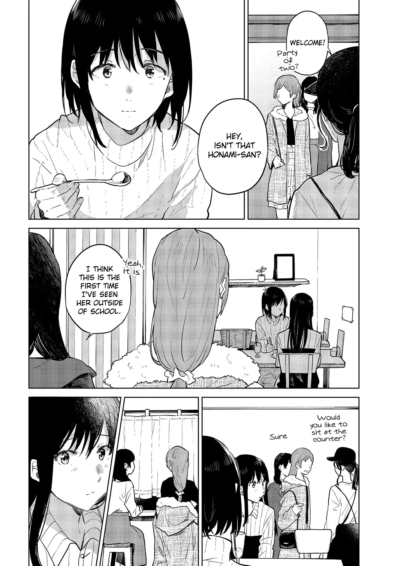 Nettaigyo wa Yuki ni Kogareru Chapter 21 page 21 - Chapter 21: Konatsu Amano Was Feeling Sad.