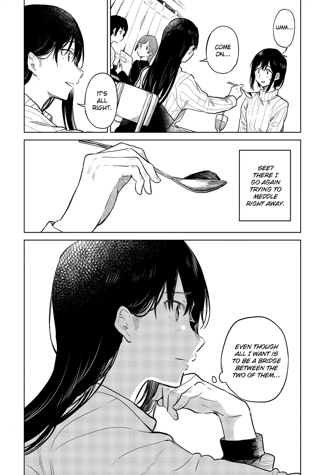 Nettaigyo wa Yuki ni Kogareru Chapter 21 page 23 - Chapter 21: Konatsu Amano Was Feeling Sad.