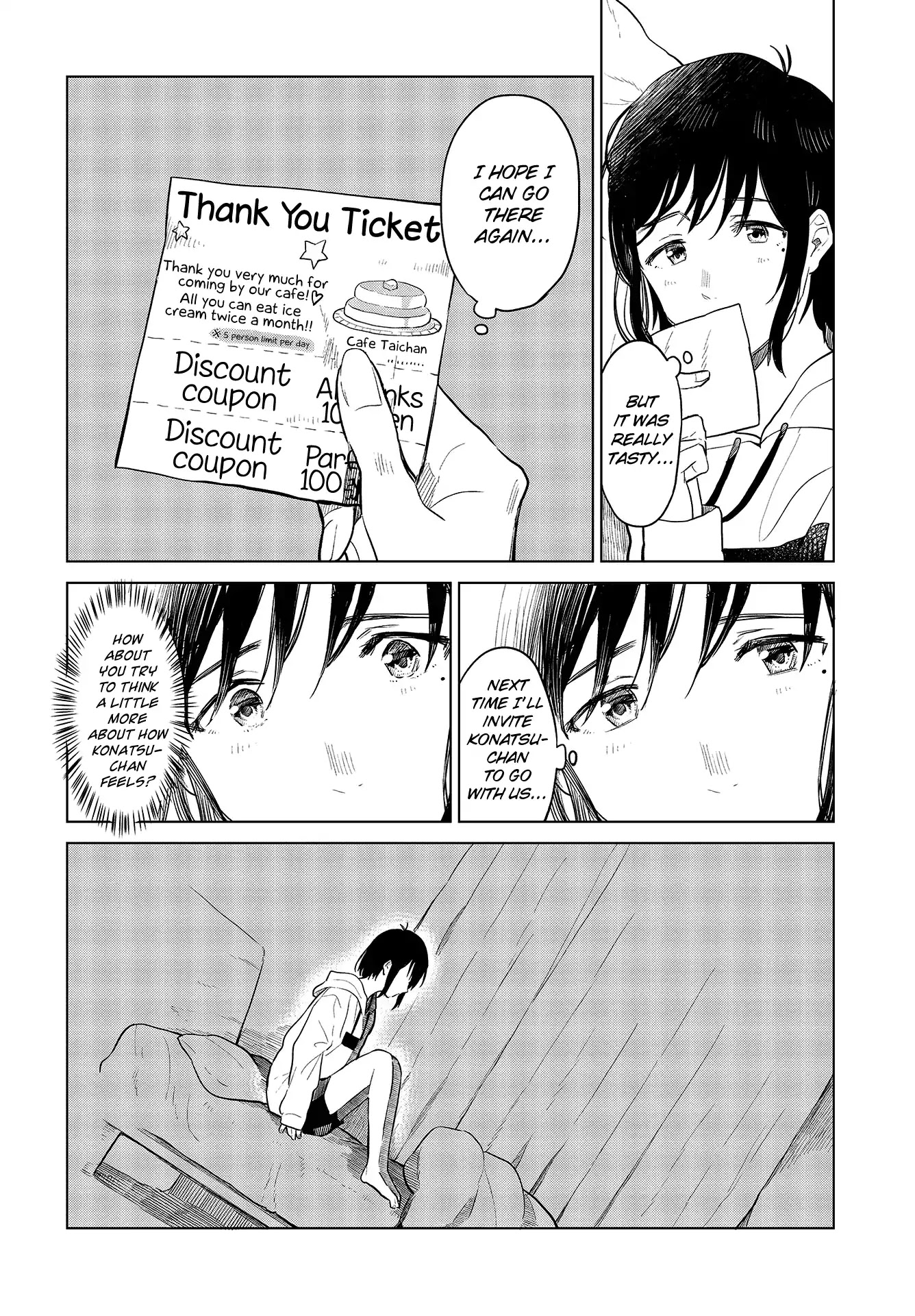 Nettaigyo wa Yuki ni Kogareru Chapter 21 page 25 - Chapter 21: Konatsu Amano Was Feeling Sad.